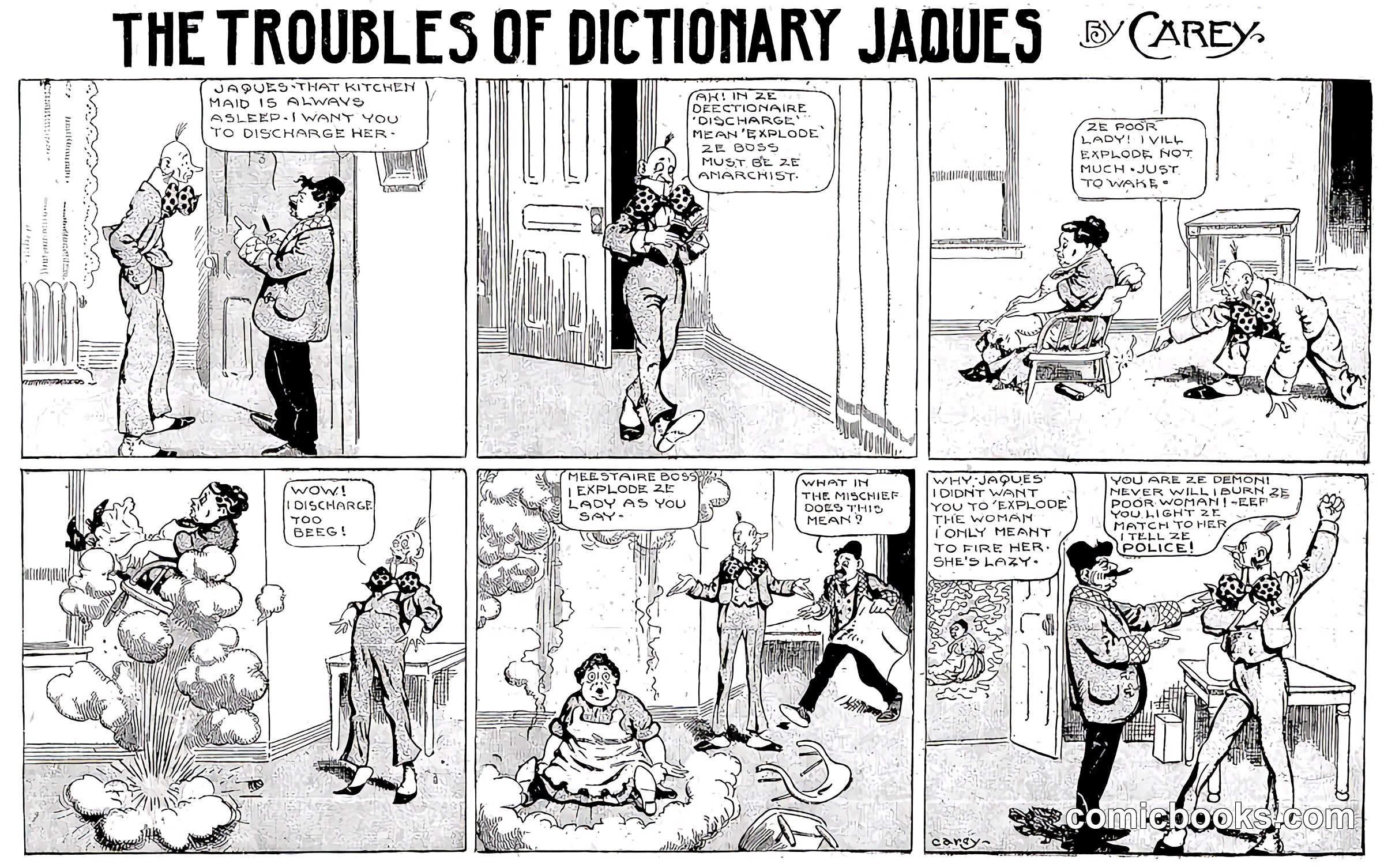 The Troubles of Dictionary Jaques