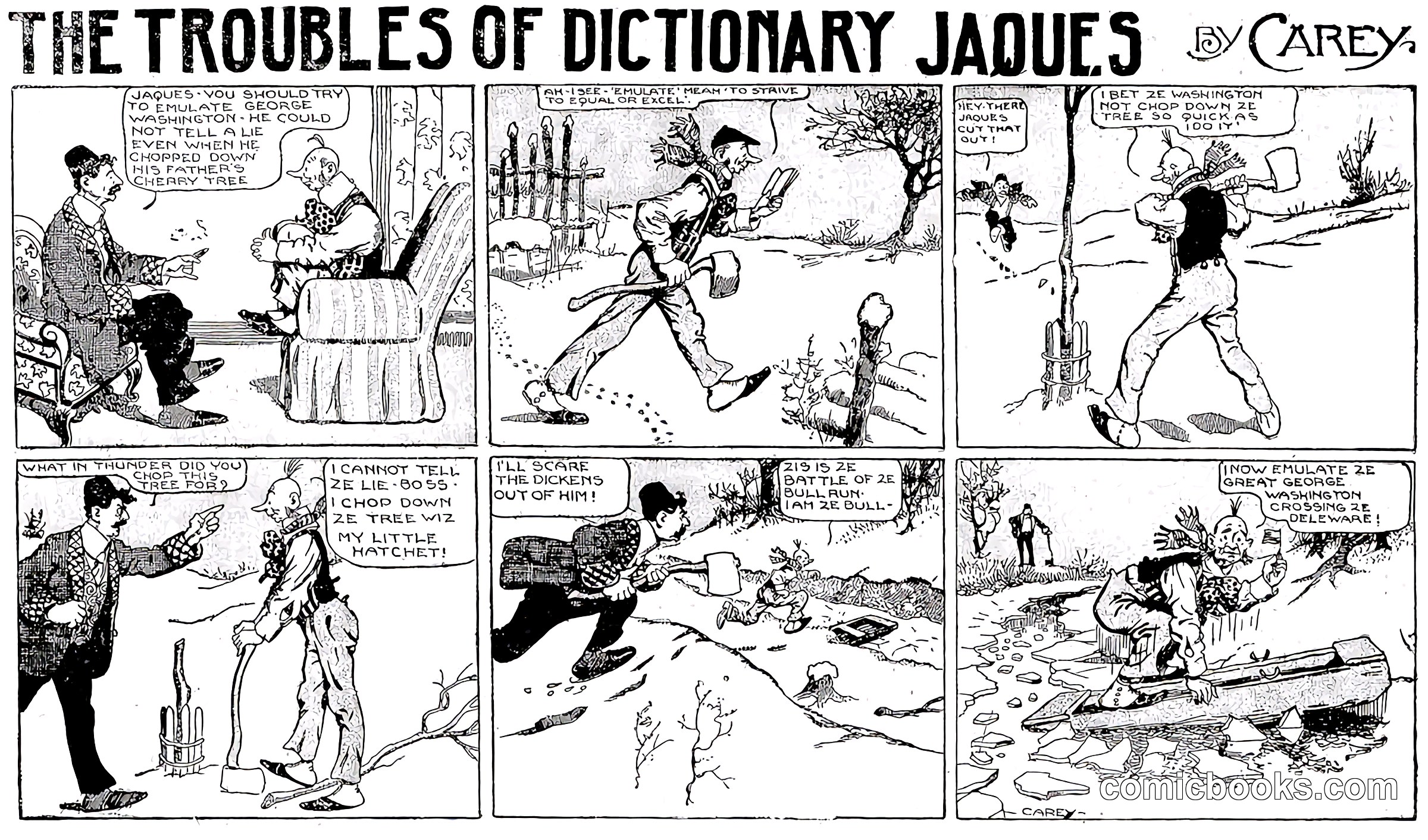 The Troubles of Dictionary Jaques