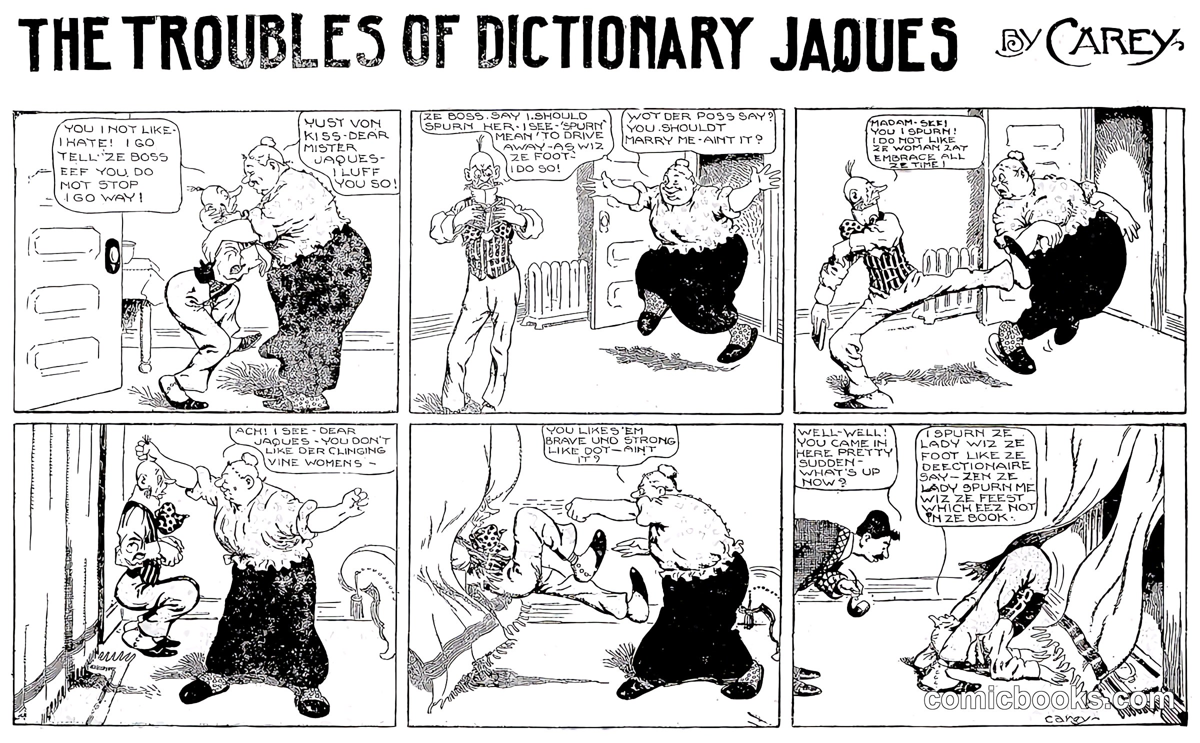 The Troubles of Dictionary Jaques