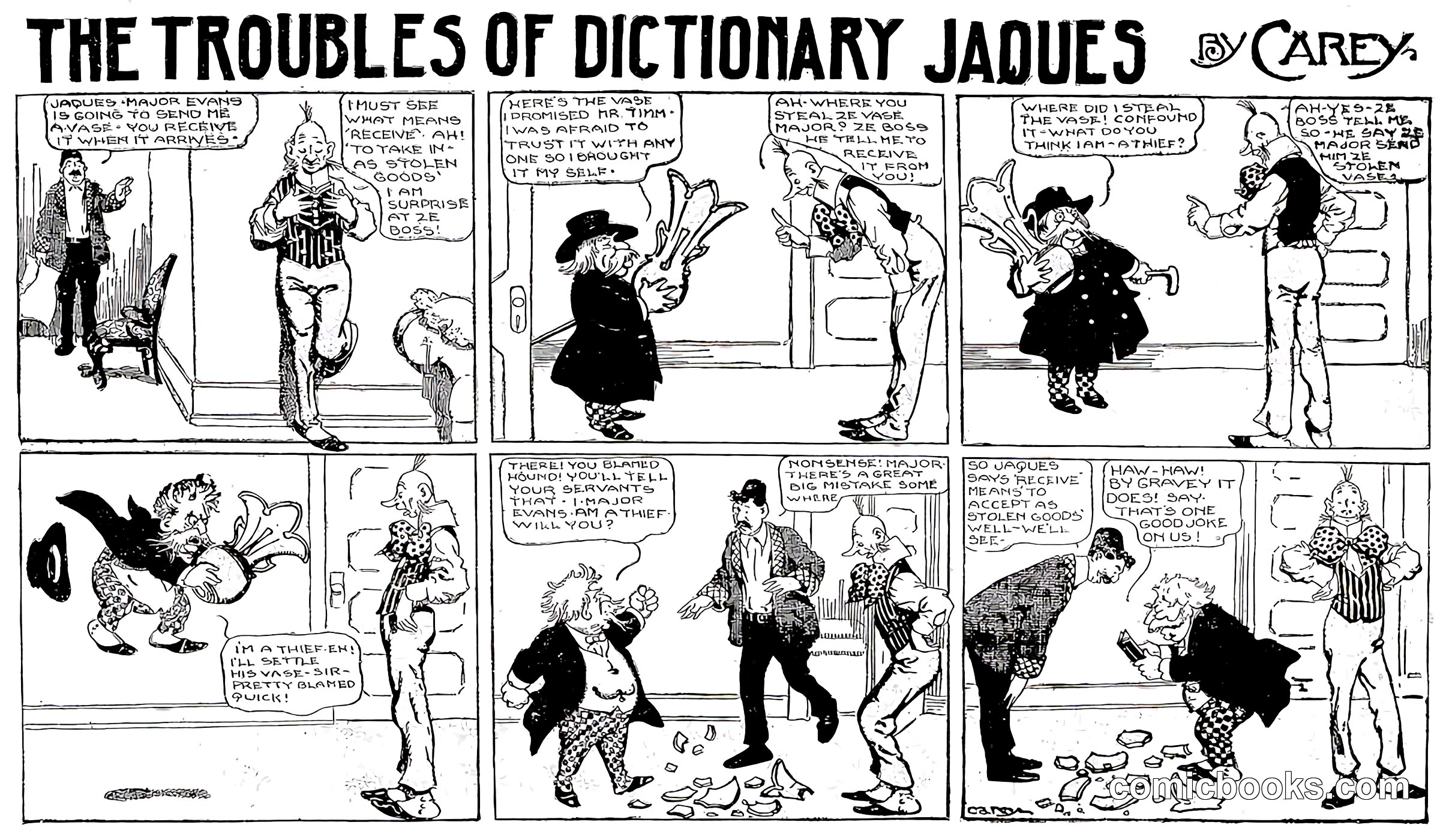 The Troubles of Dictionary Jaques