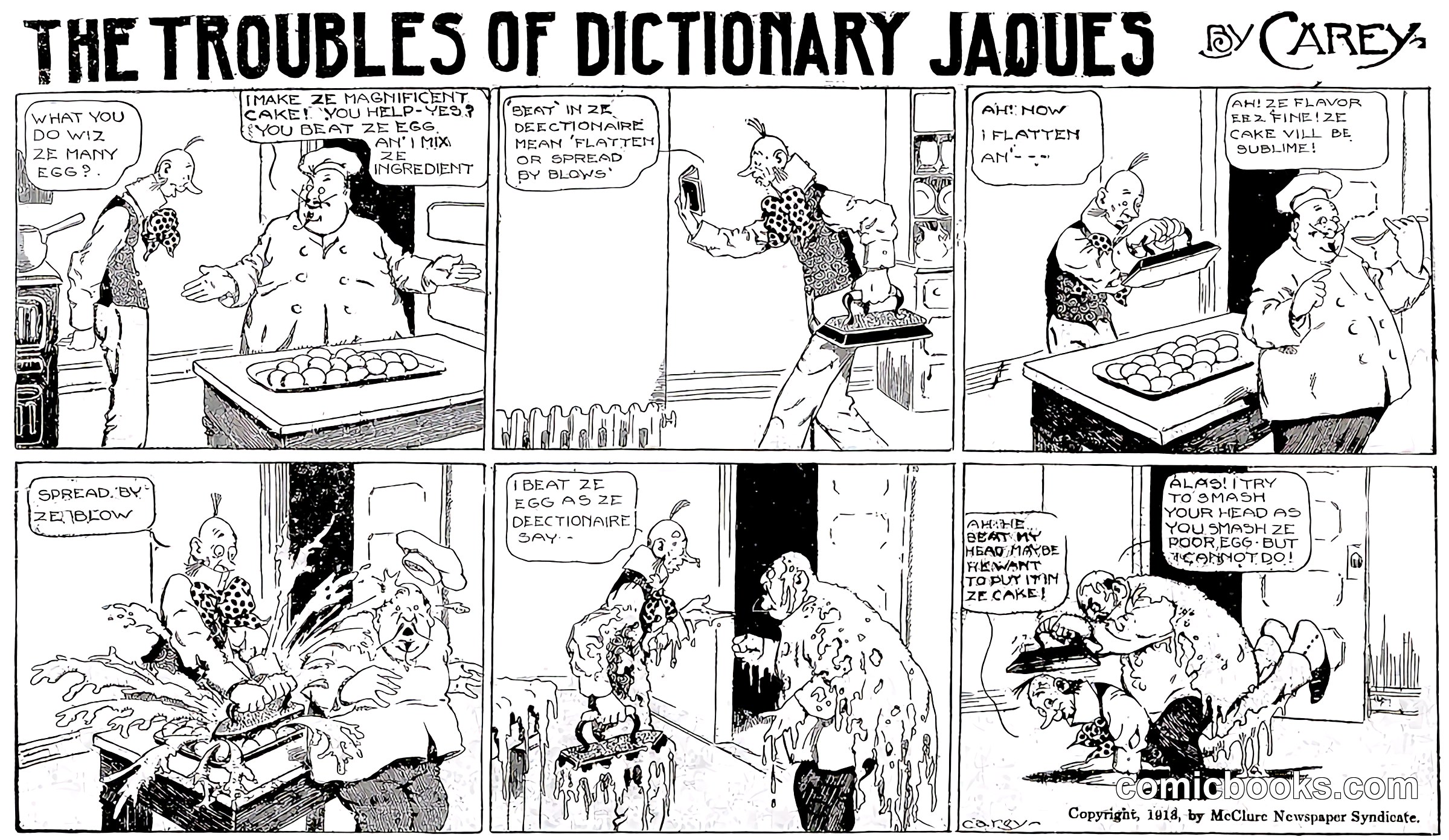 The Troubles of Dictionary Jaques