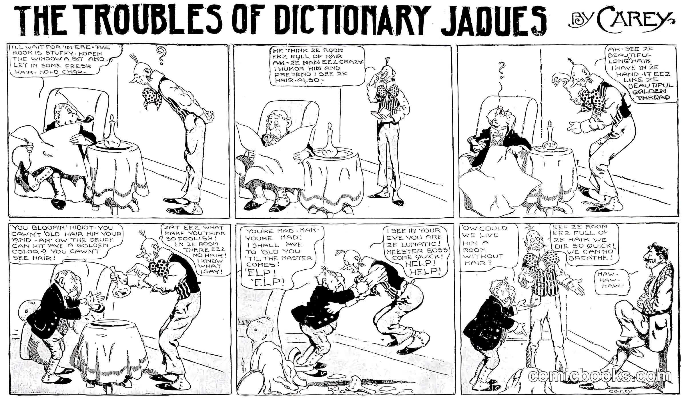 The Troubles of Dictionary Jacques