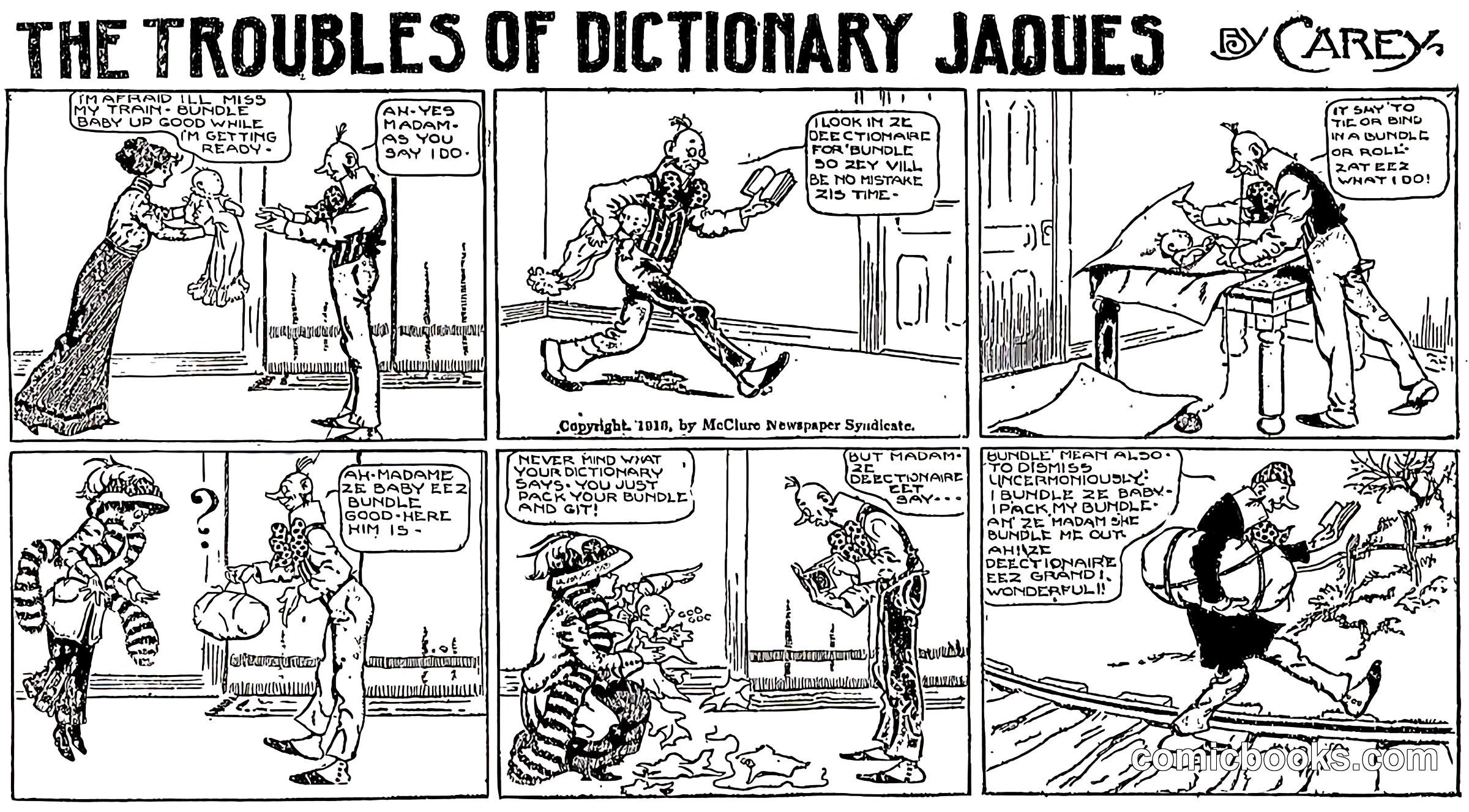 The Troubles of Dictionary Jaques