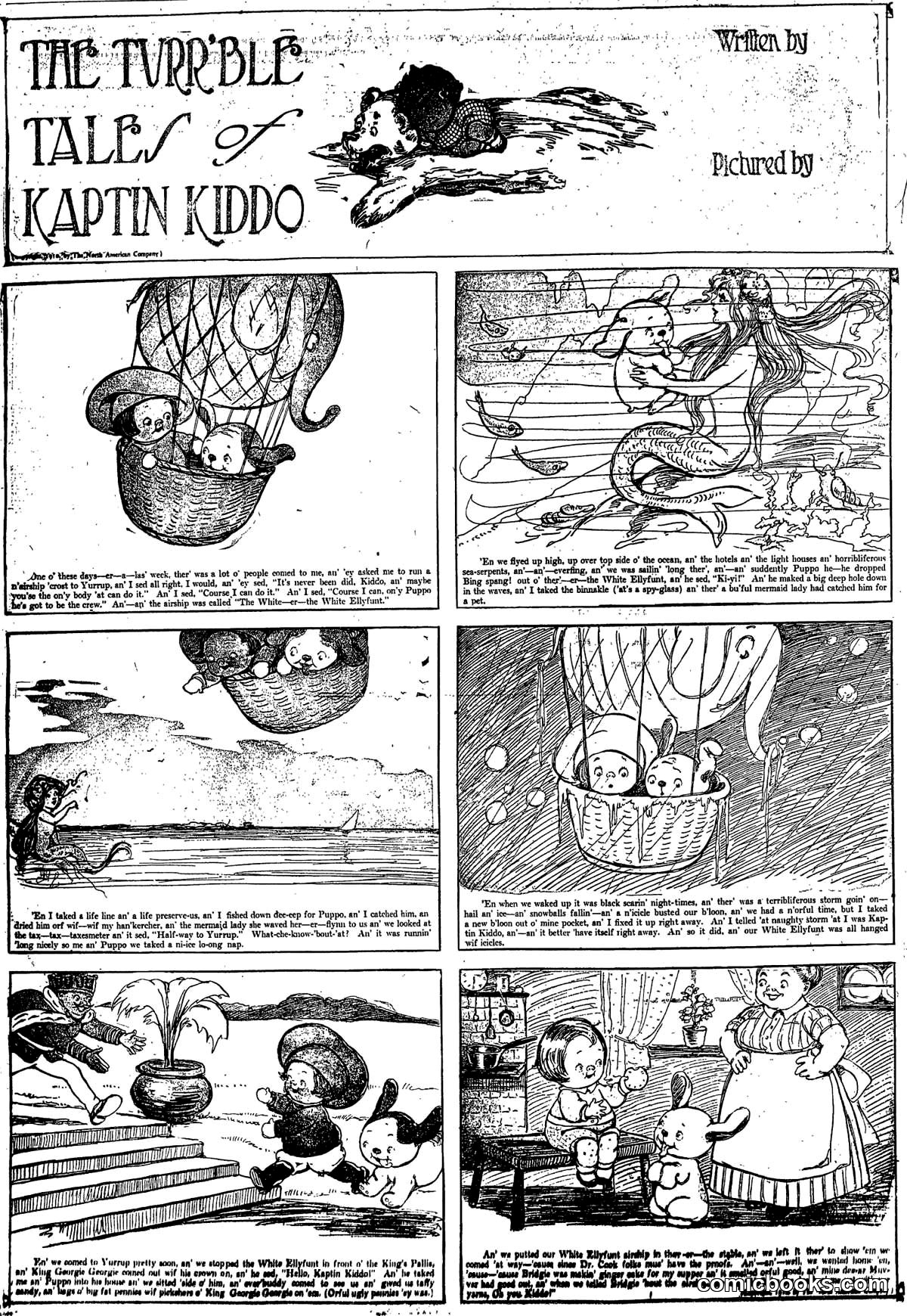 The Turr'ble Tales of Kaptin Kiddo