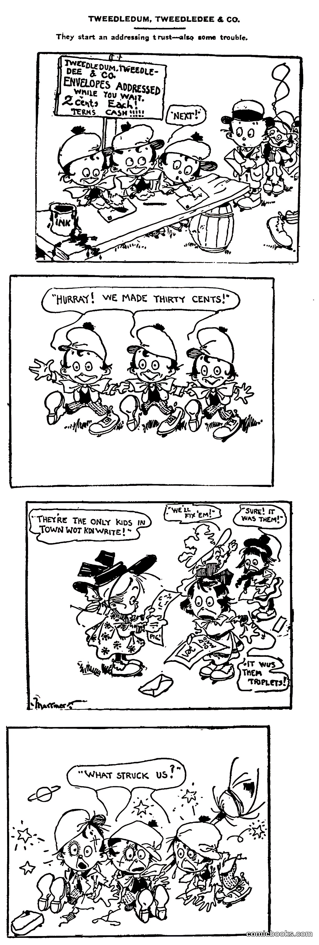 Tweedledum, Tweedledee & Co.