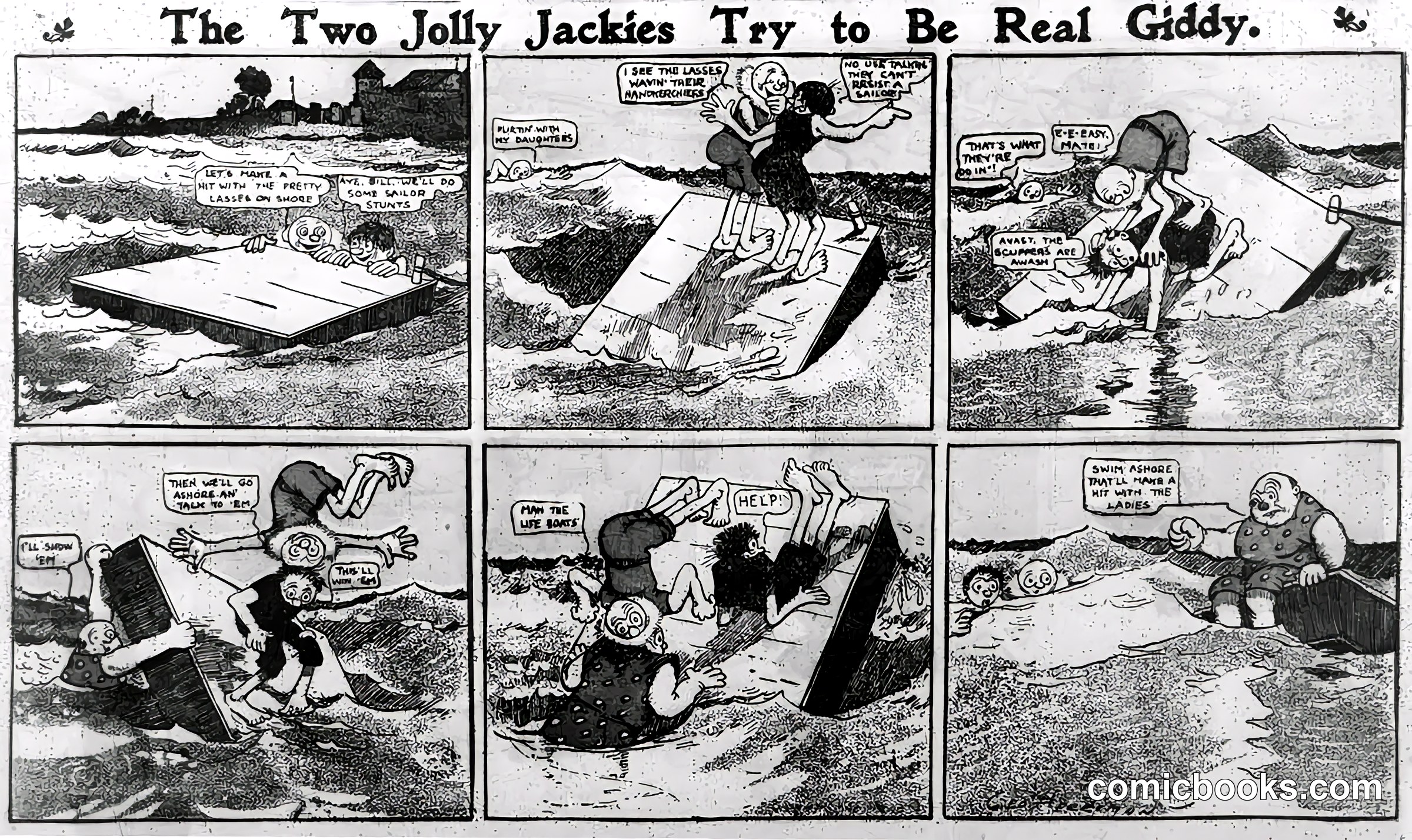 The Two Jolly Jackies Try to Be Real Giddy