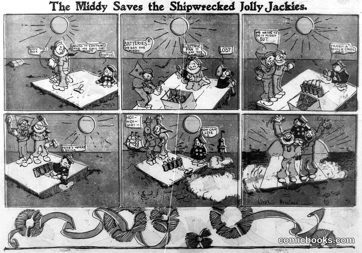 The Middy Saves the Shipwrecked Jolly Jackies