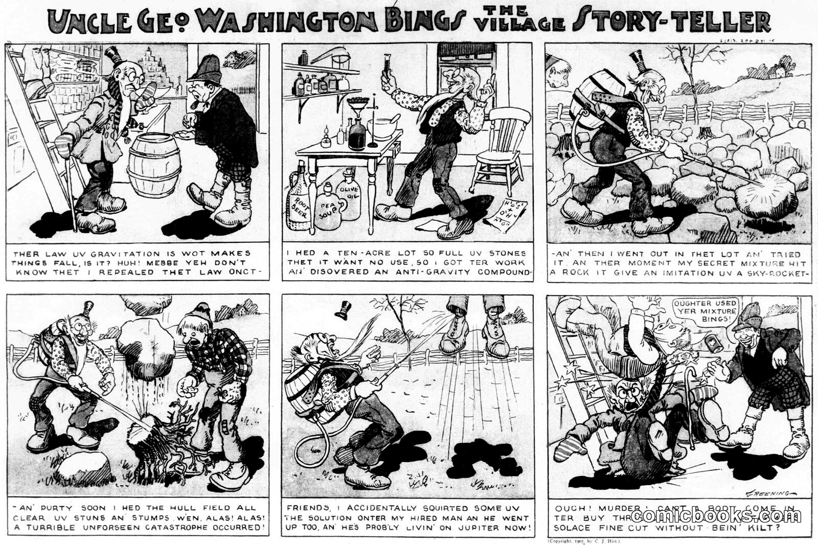 Uncle Geo Washington Bings: The Village Story-Teller