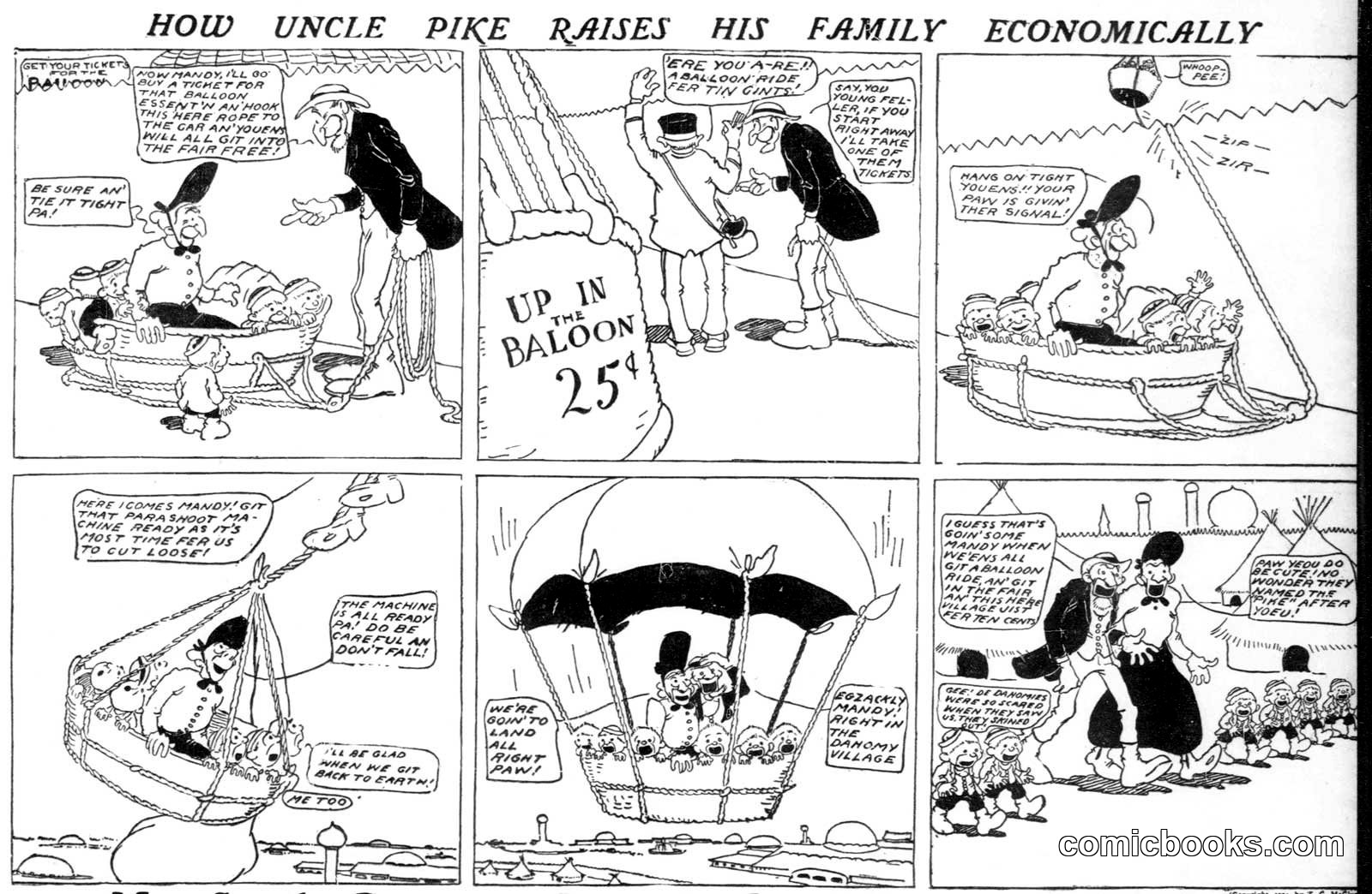 Uncle Pike Raises His Family Economically