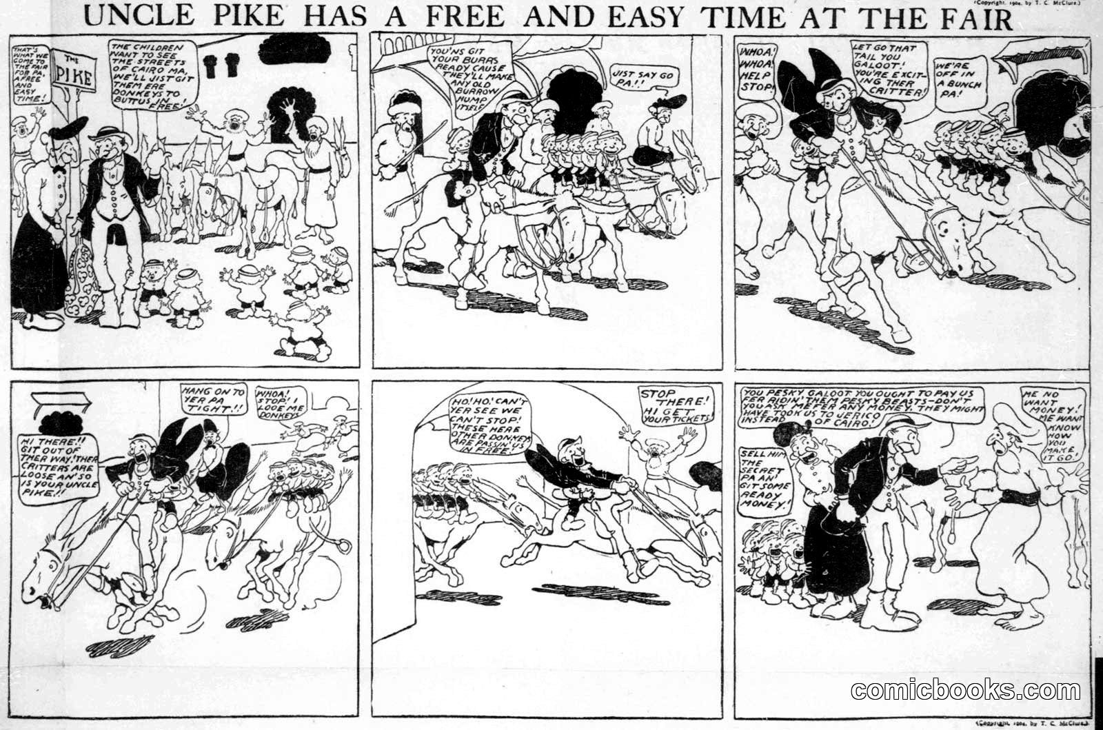 Uncle Pike Has a Free and Easy Time at the Fair