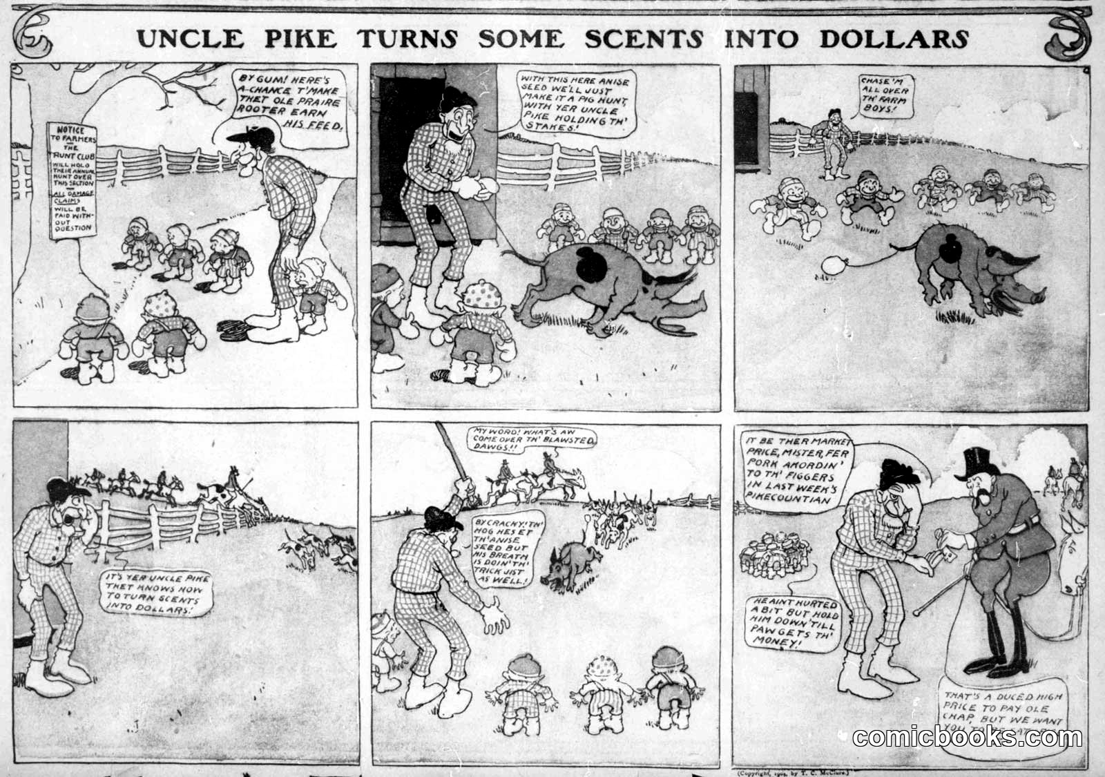 Uncle Pike Turns Some Scents Into Dollars