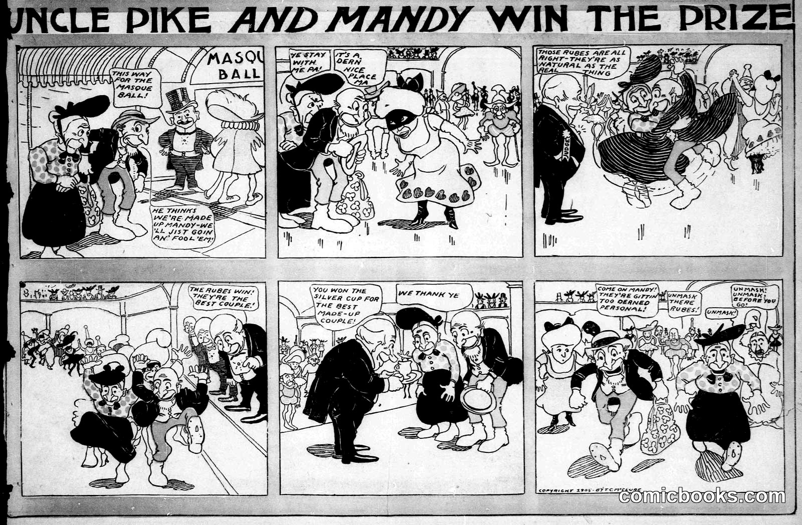 Uncle Pike and Mandy Win the Prize