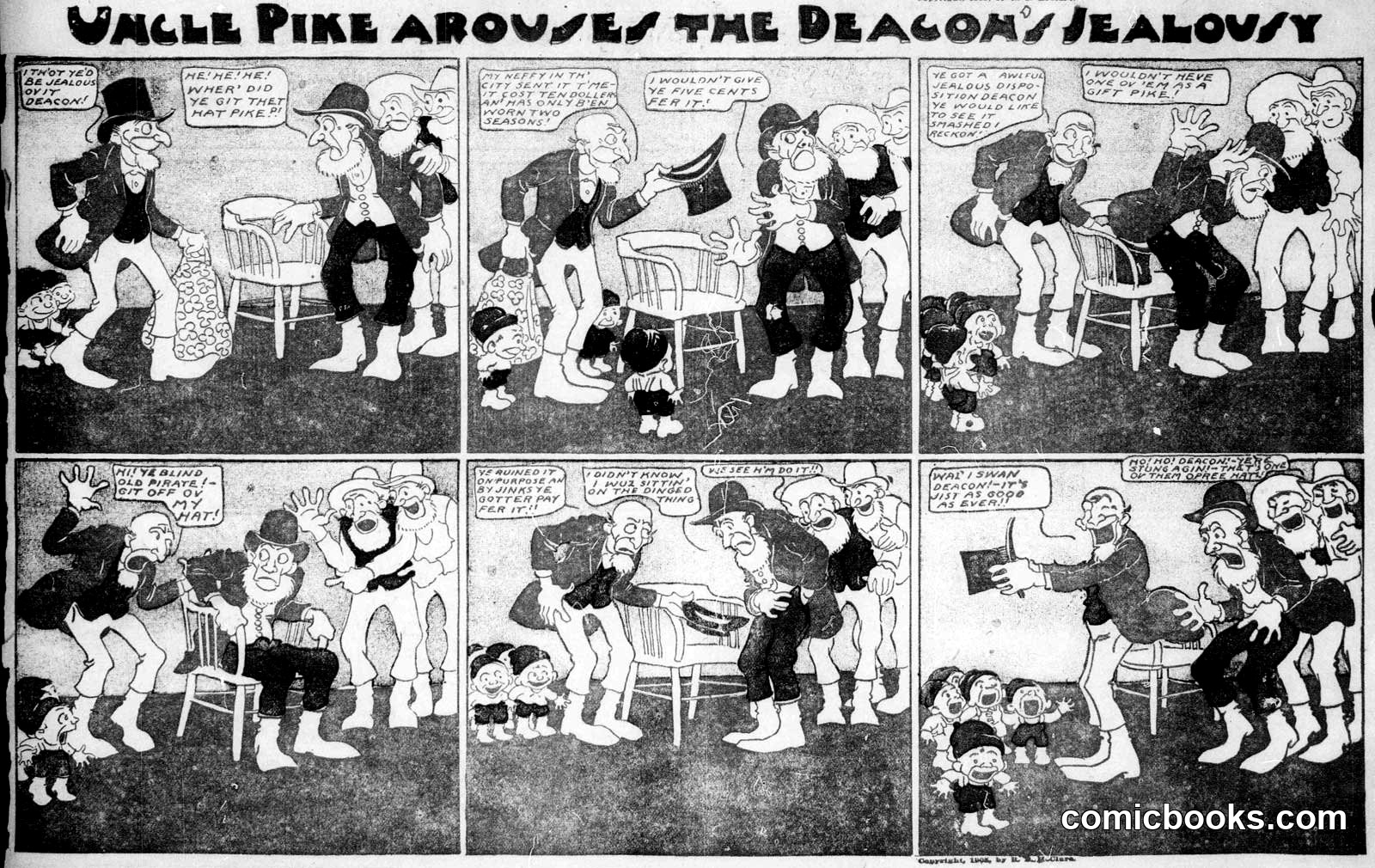 Uncle Pike Arouses the Deacon's Jealousy