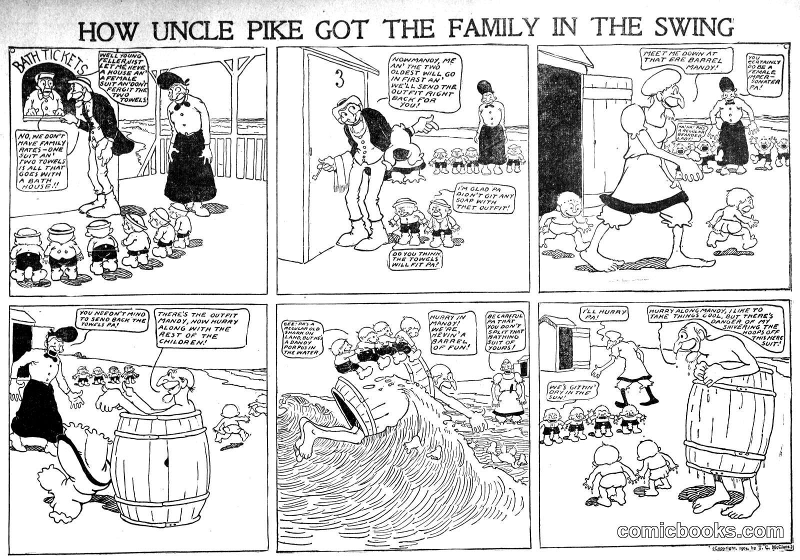 How Uncle Pike Got the Family in the Swing