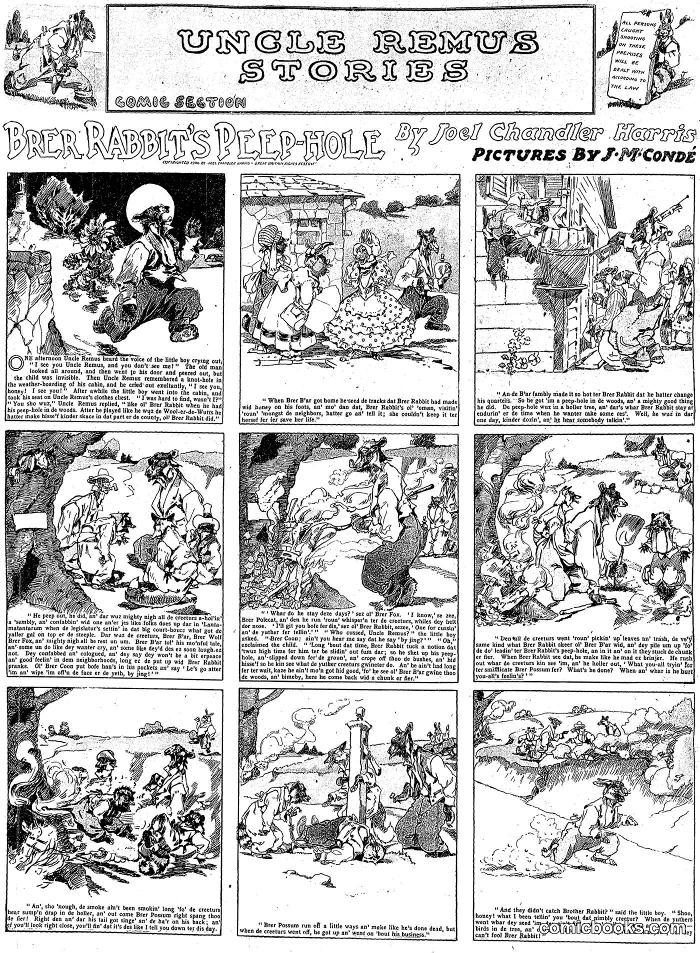 Uncle Remus Stories: Brer Rabbit's Peep-Hole