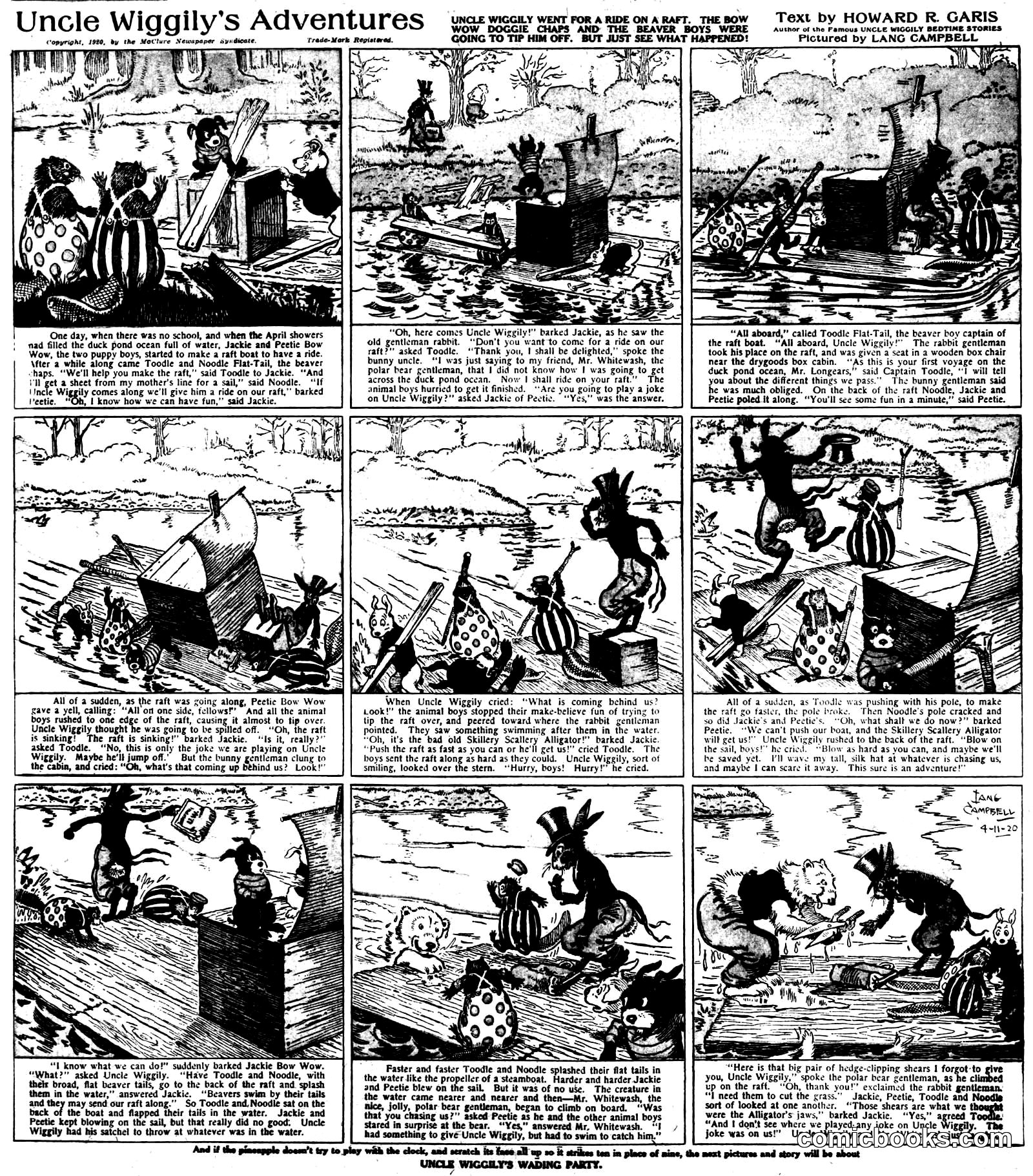 Uncle Wiggily's Adventures