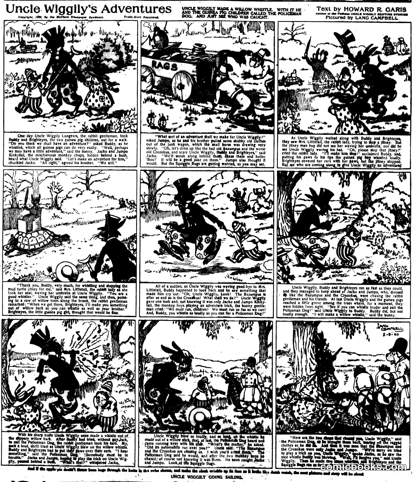 Uncle Wiggily's Adventures