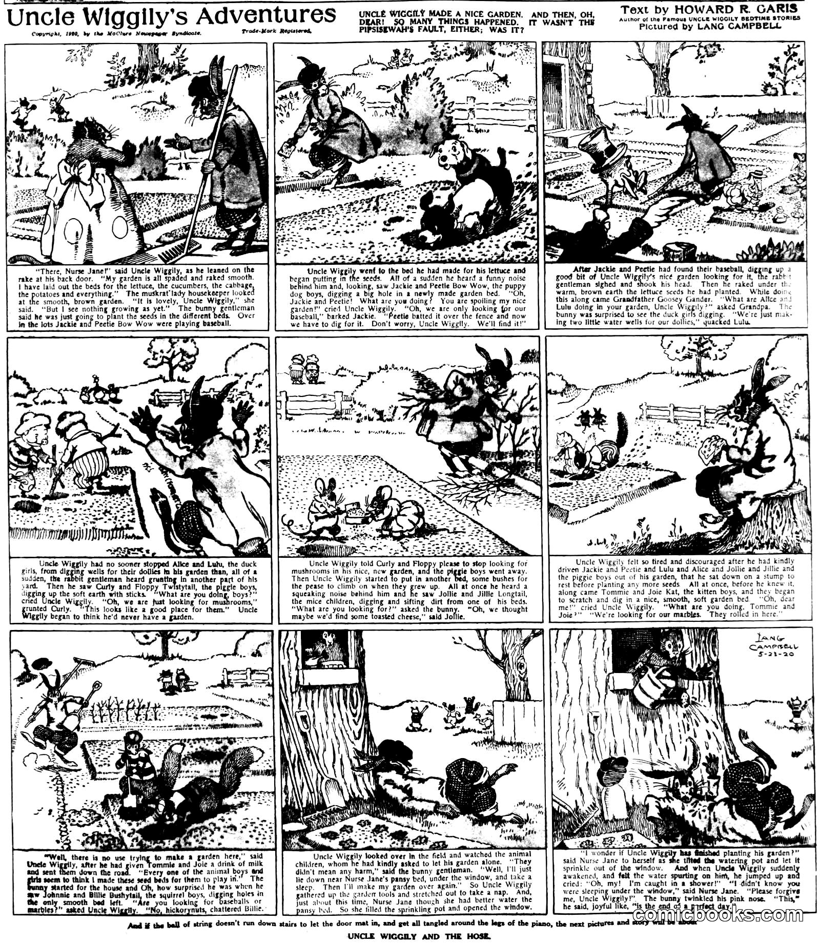 Uncle Wiggily's Adventures