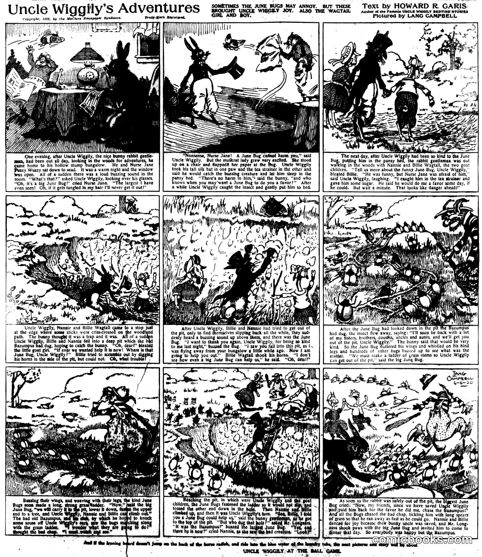 Uncle Wiggily's Adventures