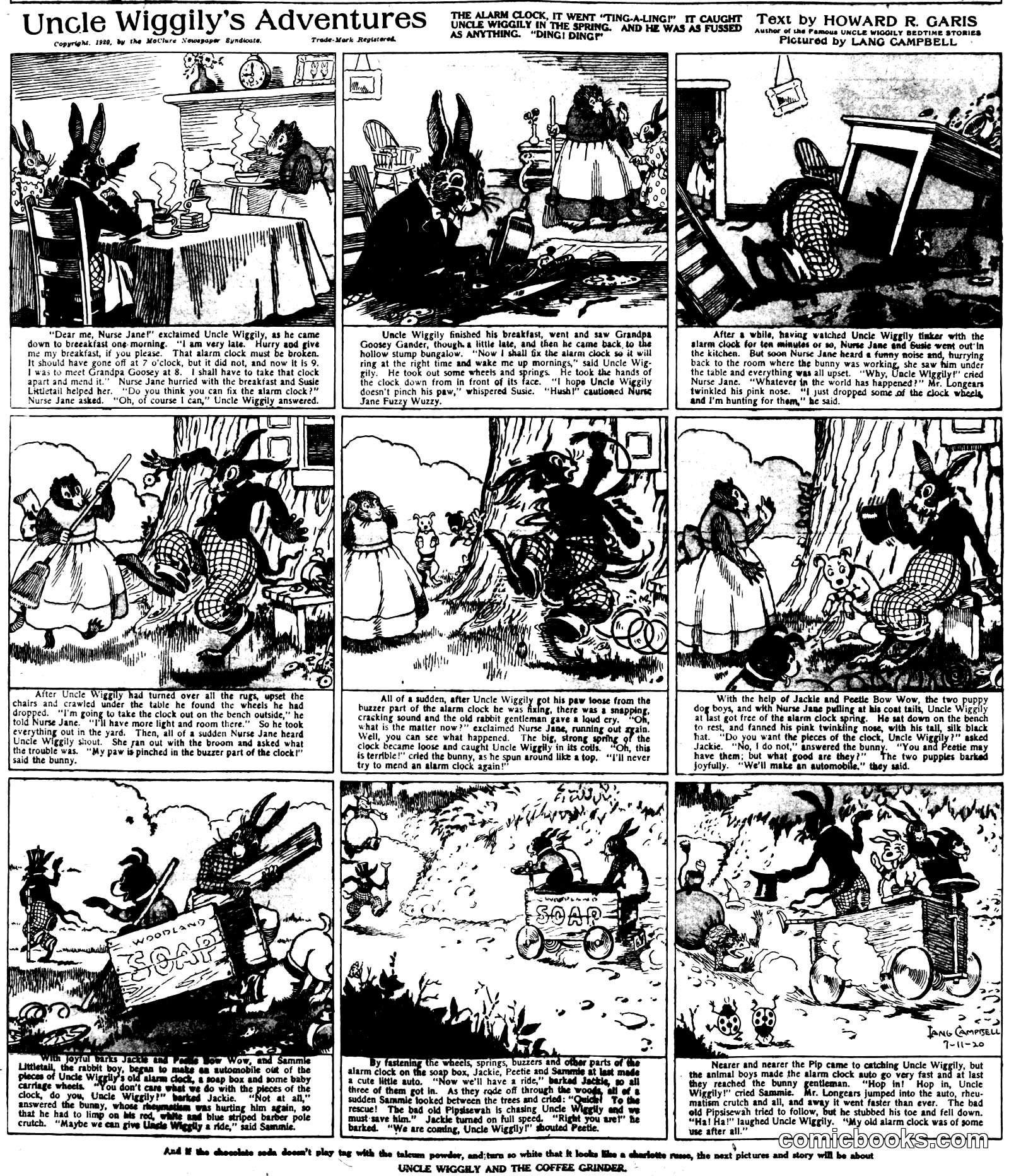 Uncle Wiggily's Adventures