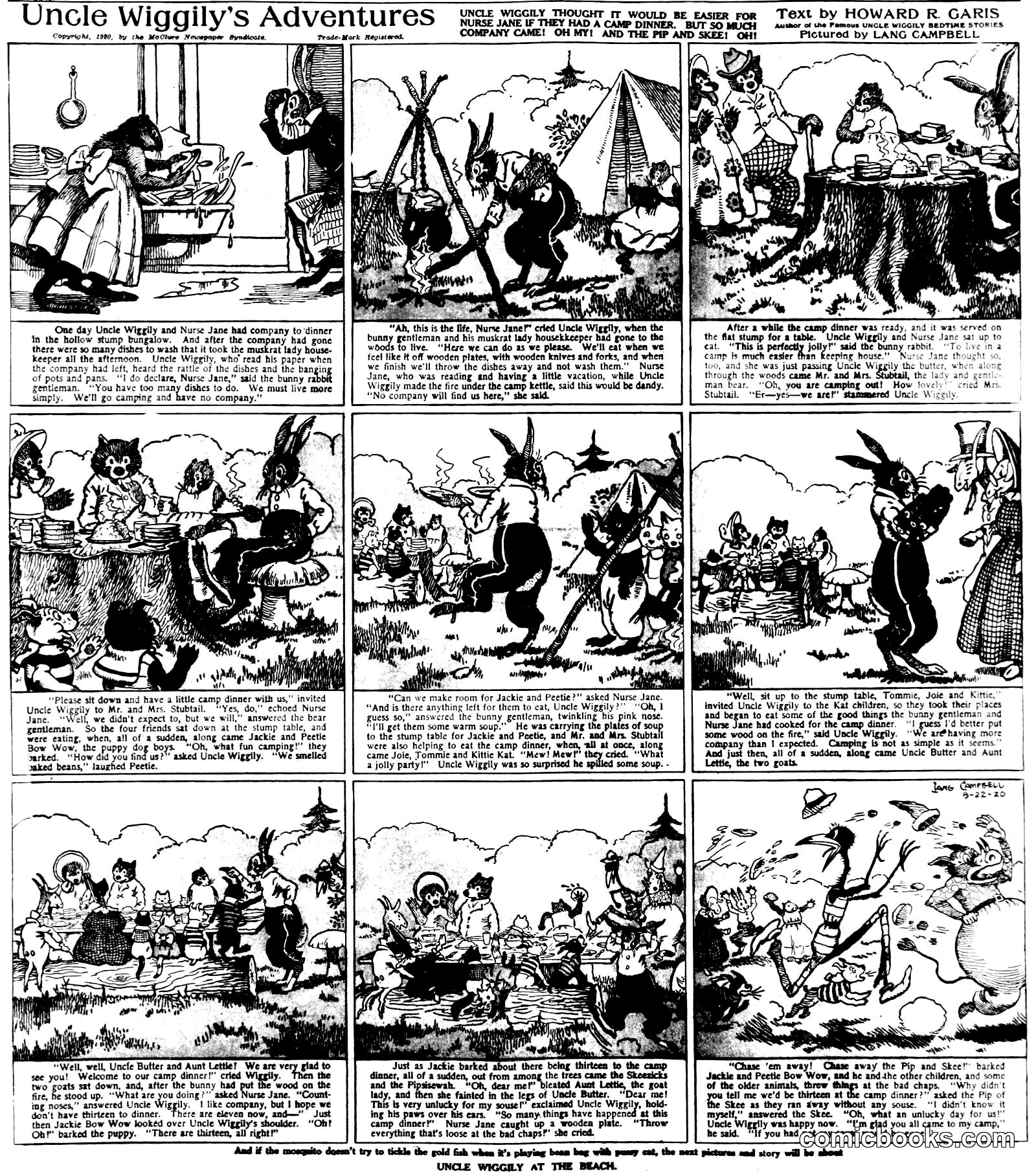 Uncle Wiggily's Adventures