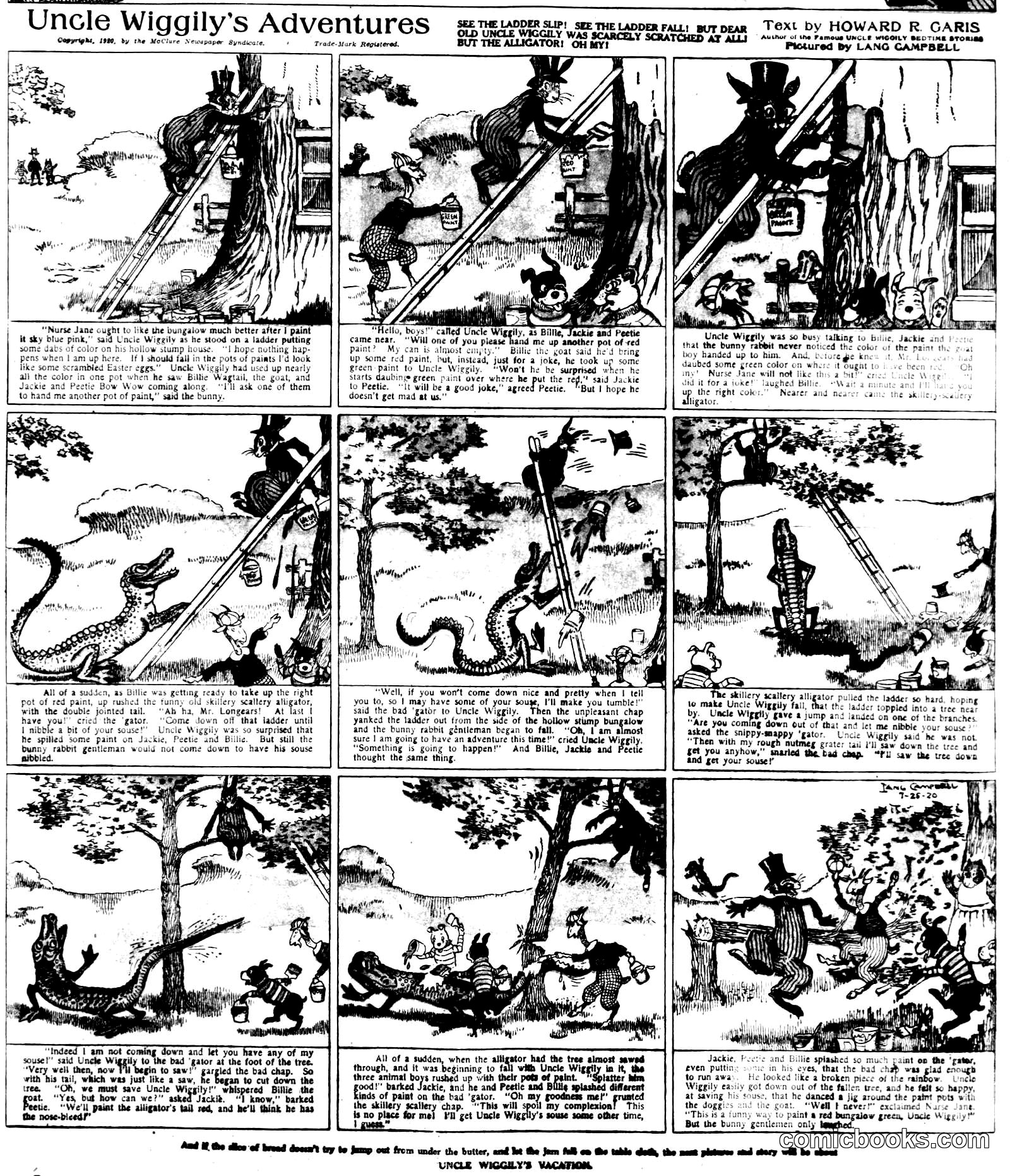 Uncle Wiggily's Adventures