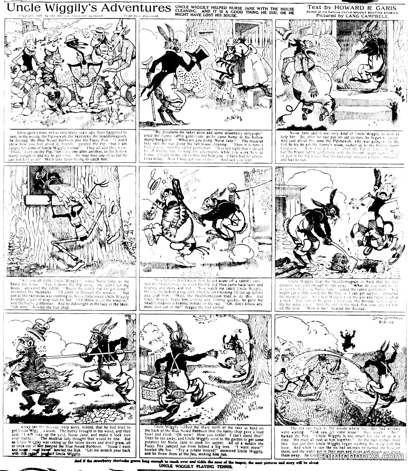 Uncle Wiggily's Adventures