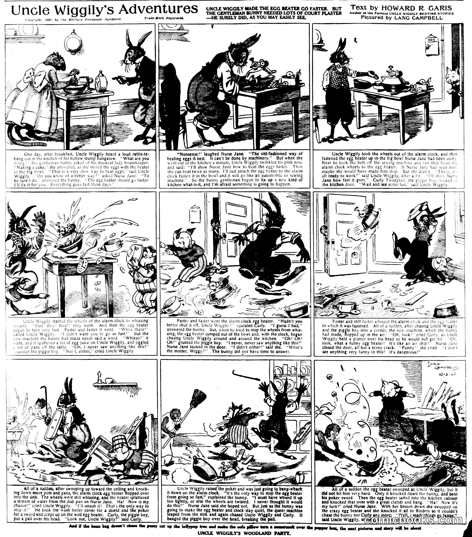 Uncle Wiggily's Adventures