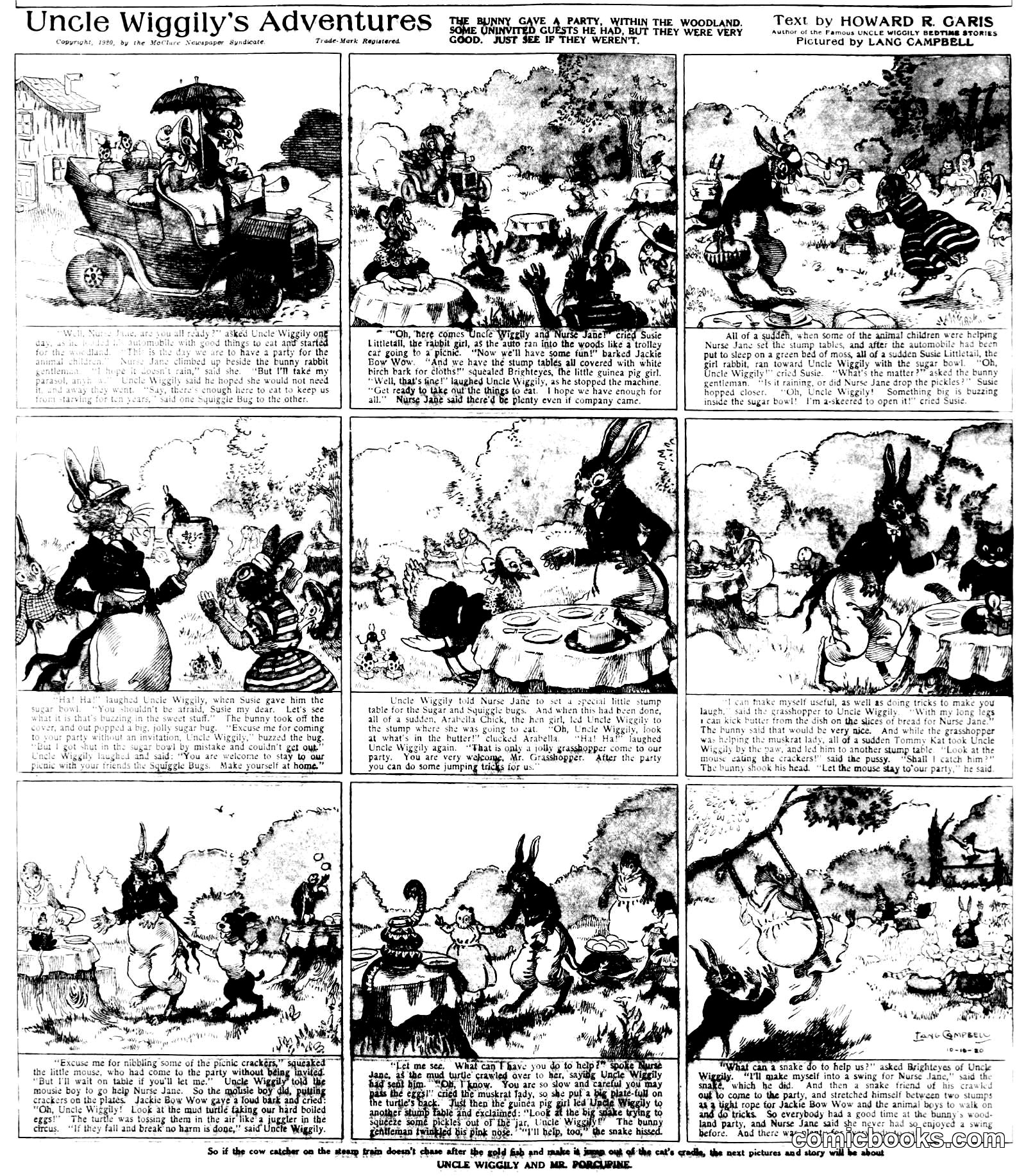 Uncle Wiggily's Adventures