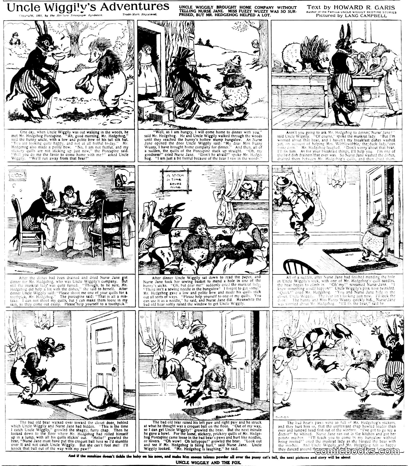 Uncle Wiggily's Adventures