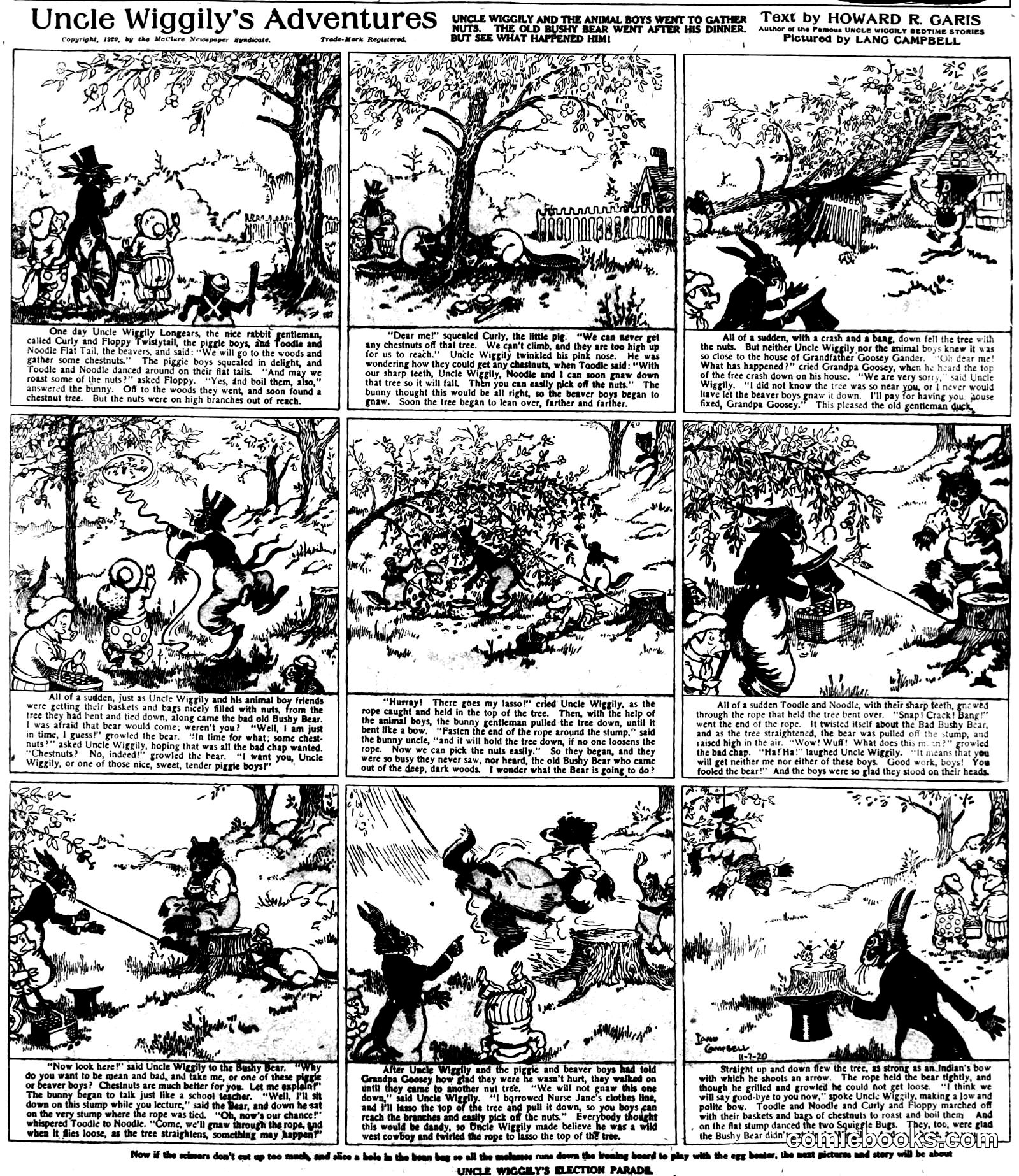 Uncle Wiggily's Adventures