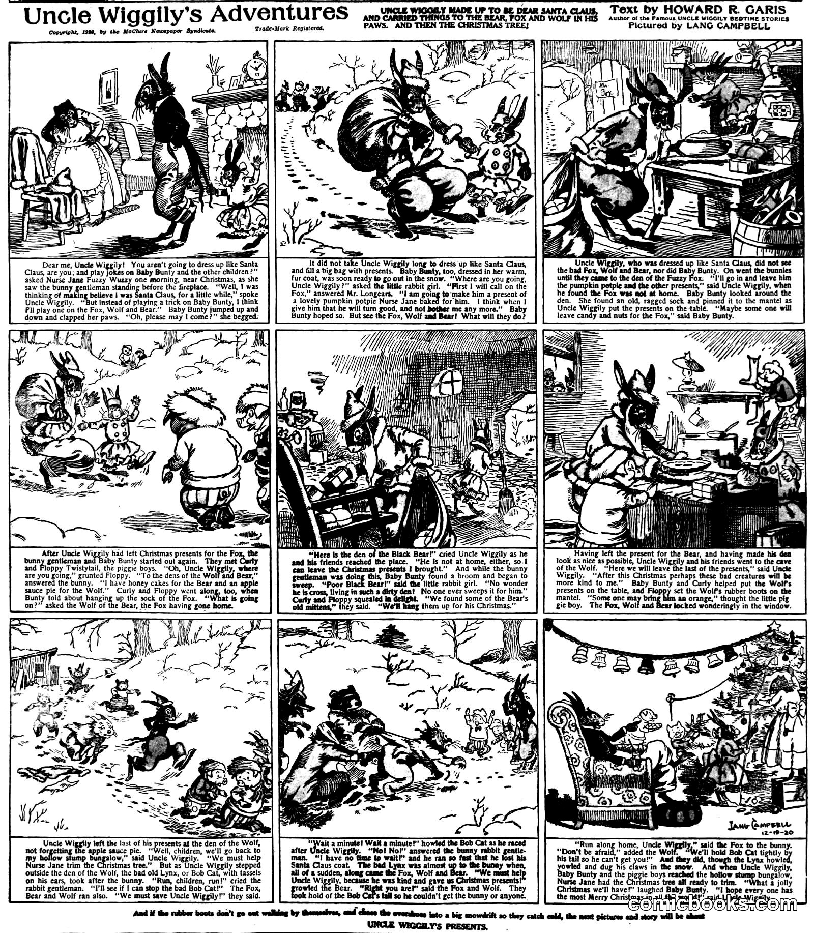 Uncle Wiggily's Adventures