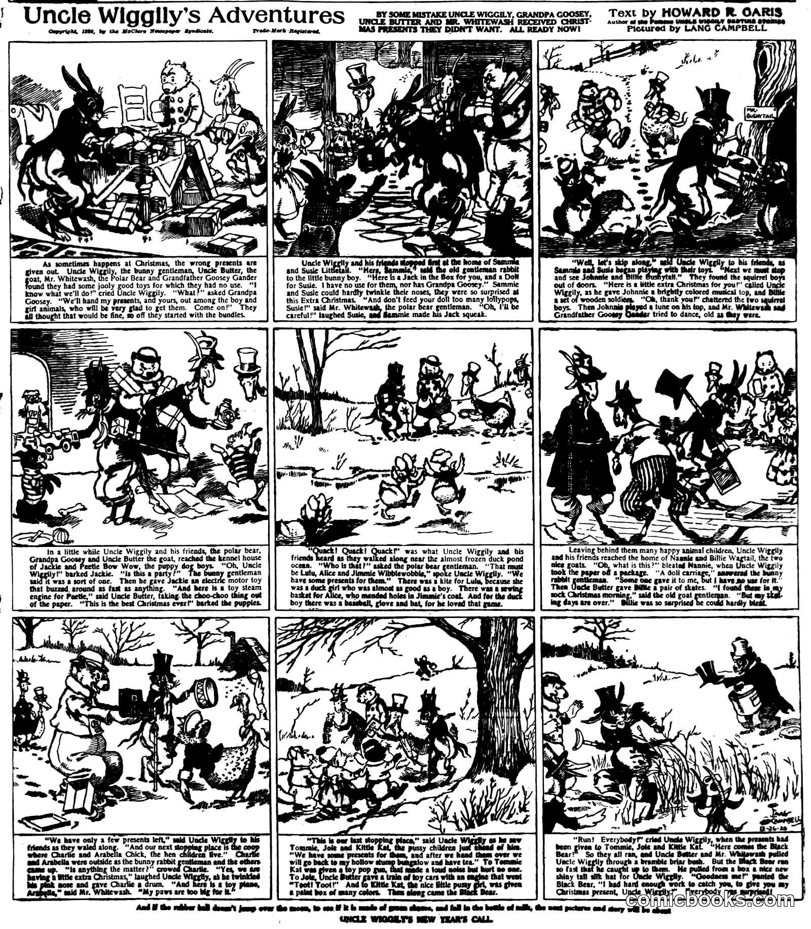 Uncle Wiggily's Adventures