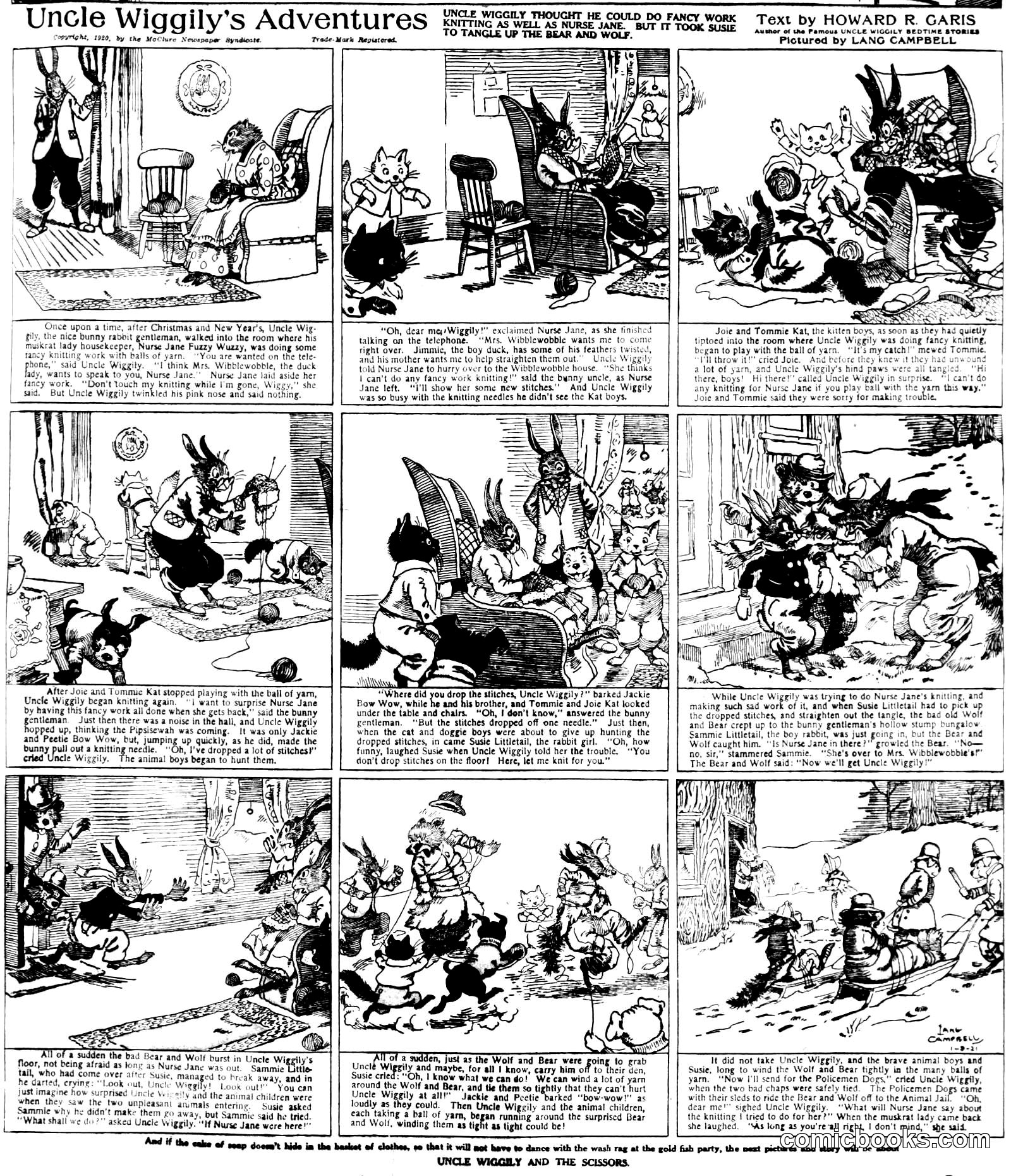 Uncle Wiggily's Adventures