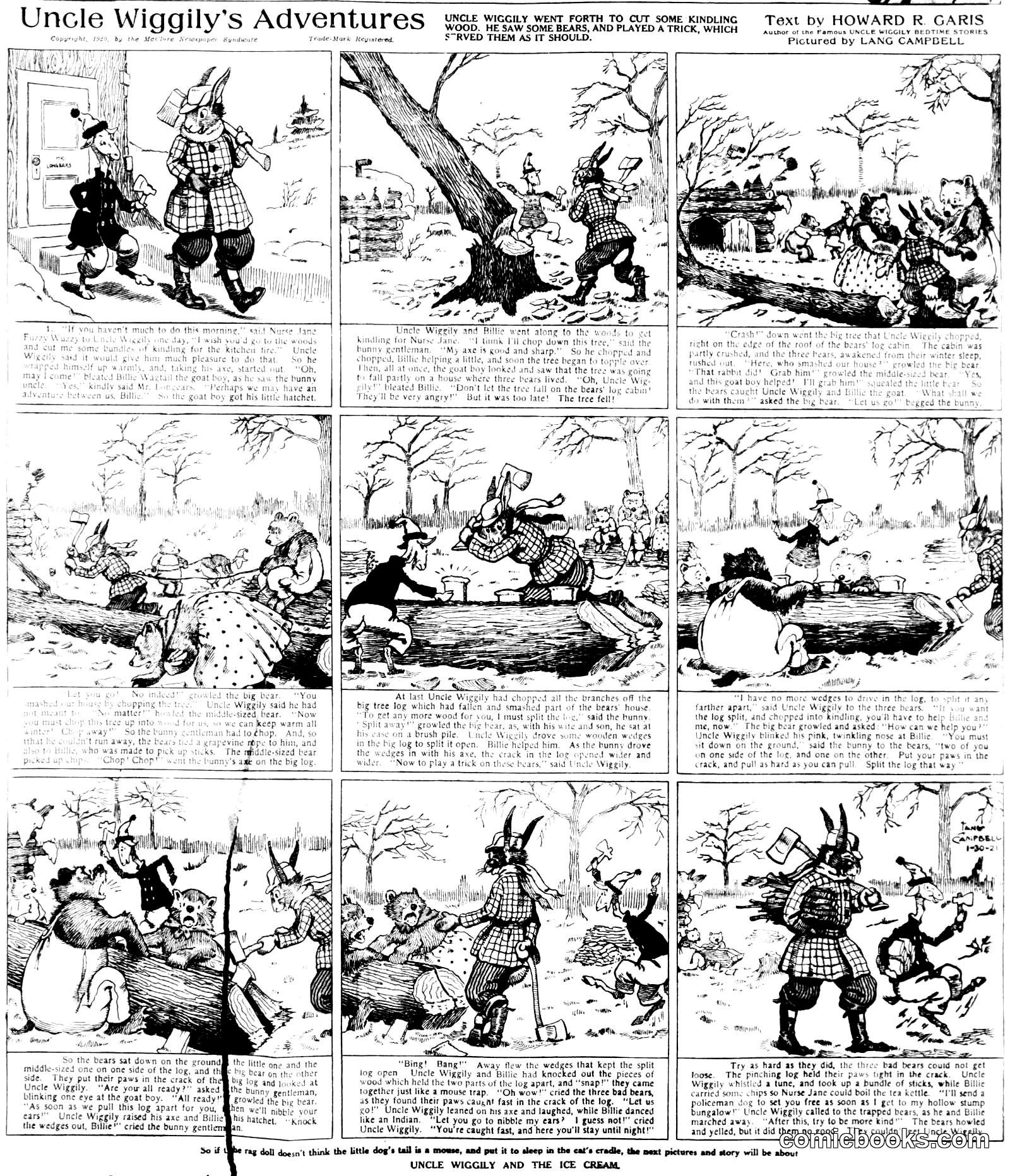Uncle Wiggily's Adventures