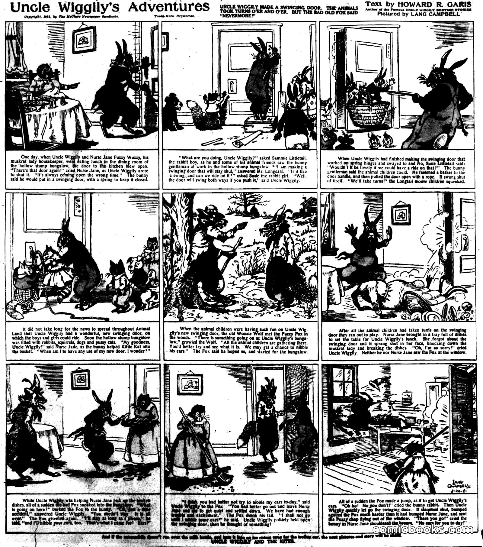 Uncle Wiggily's Adventures