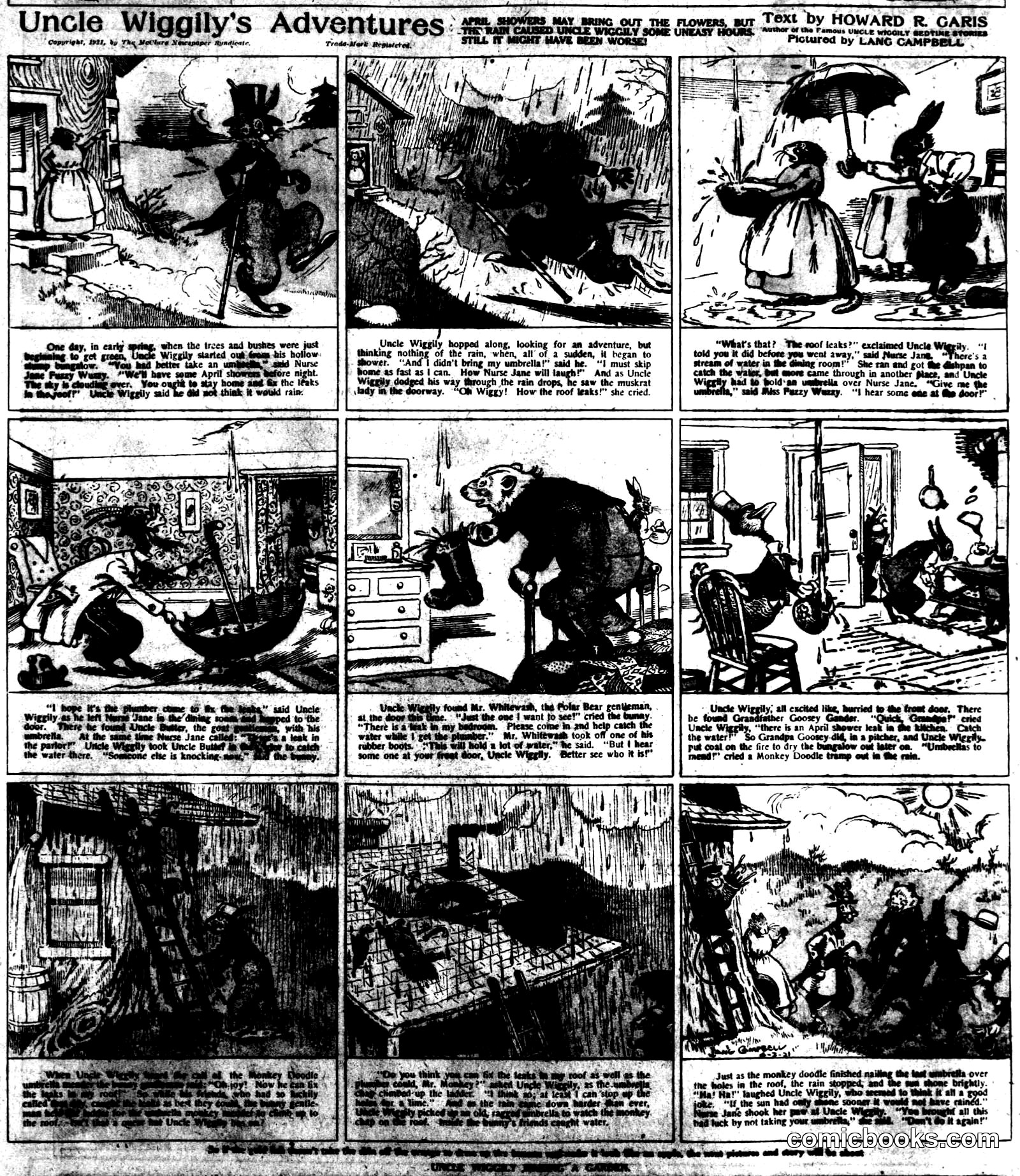 Uncle Wiggily's Adventures
