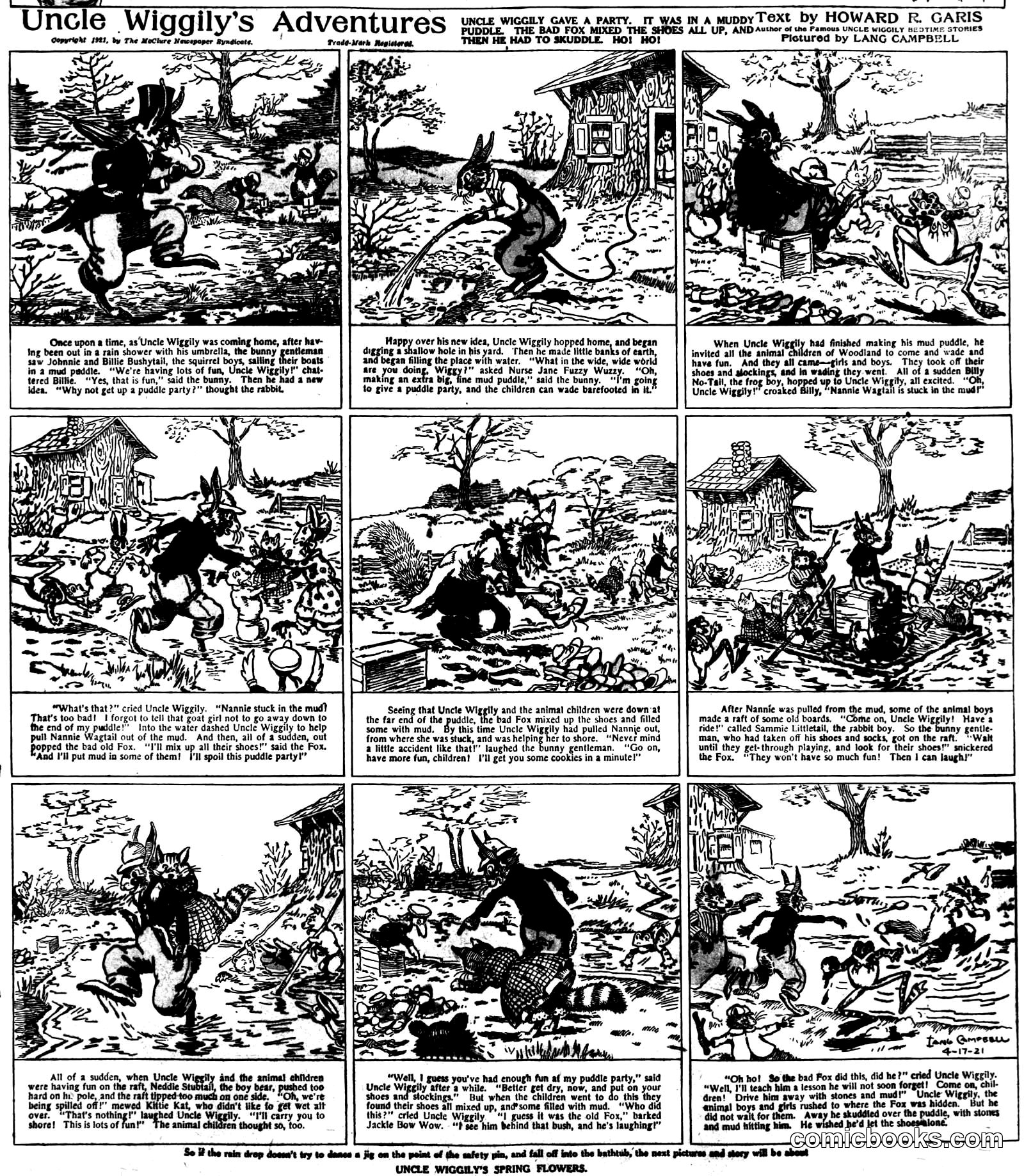 Uncle Wiggily's Adventures