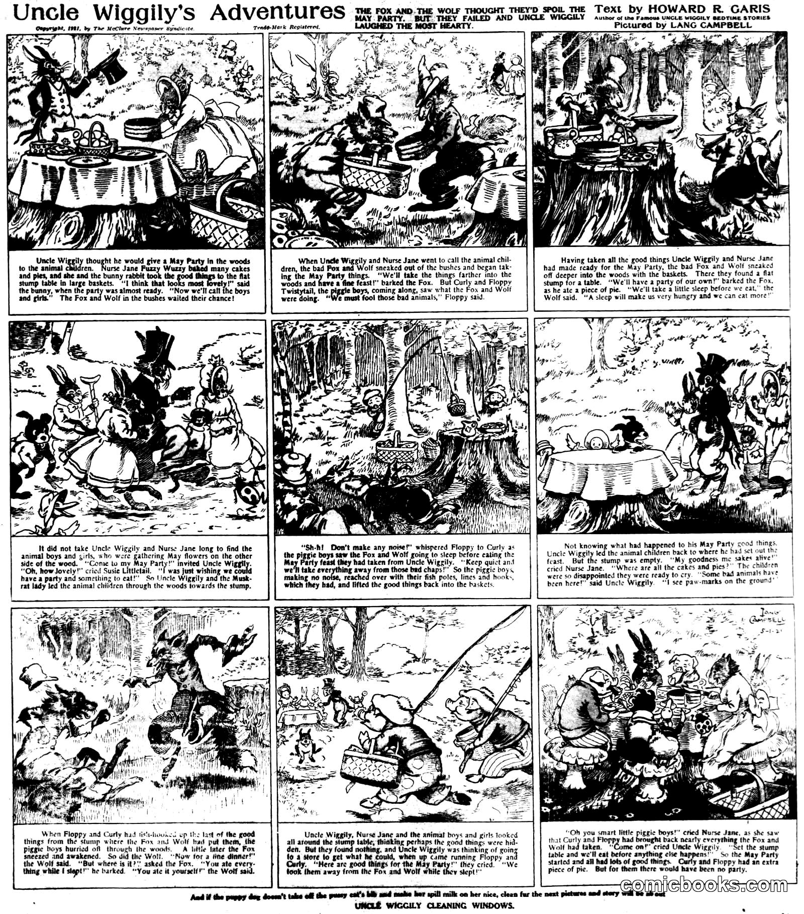 Uncle Wiggily's Adventures