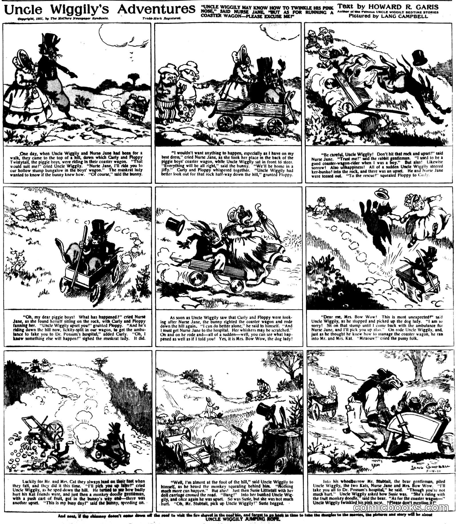 Uncle Wiggily's Adventures