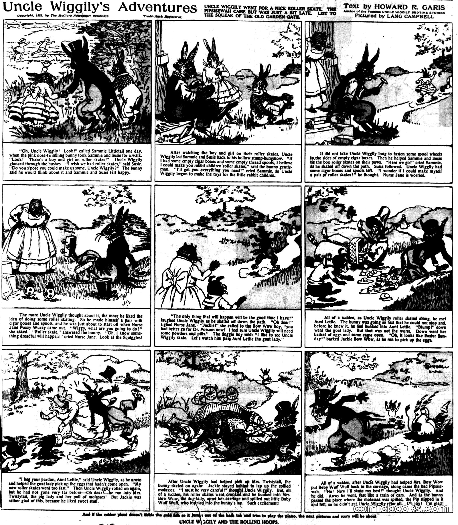 Uncle Wiggily's Adventures