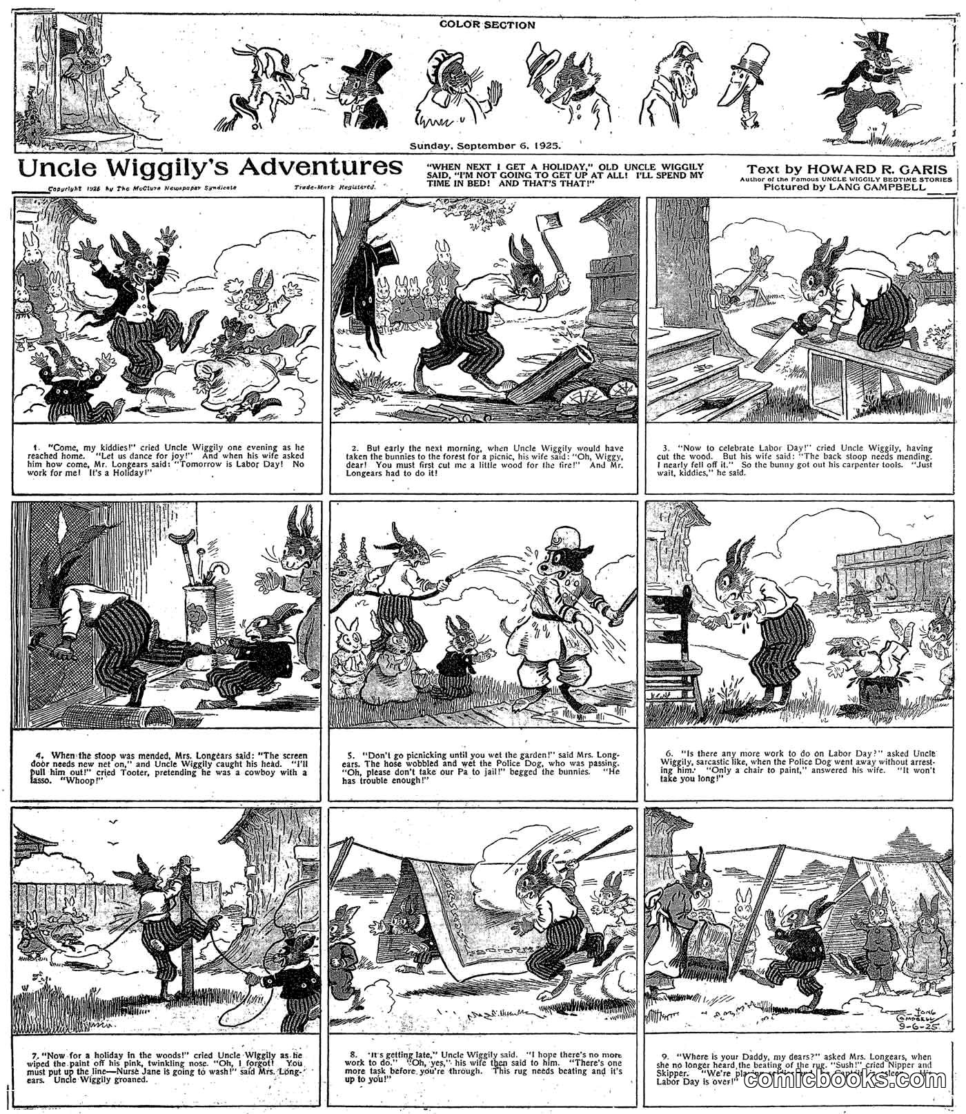 Uncle Wiggily's Adventures