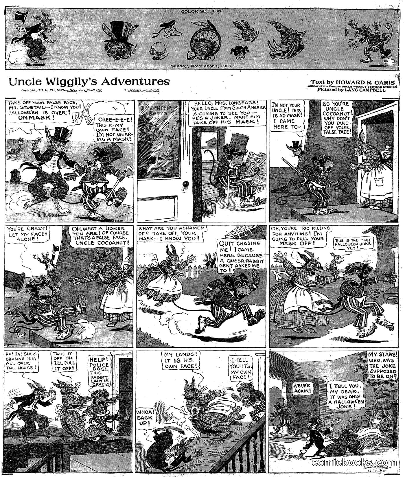 Uncle Wiggily's Adventures