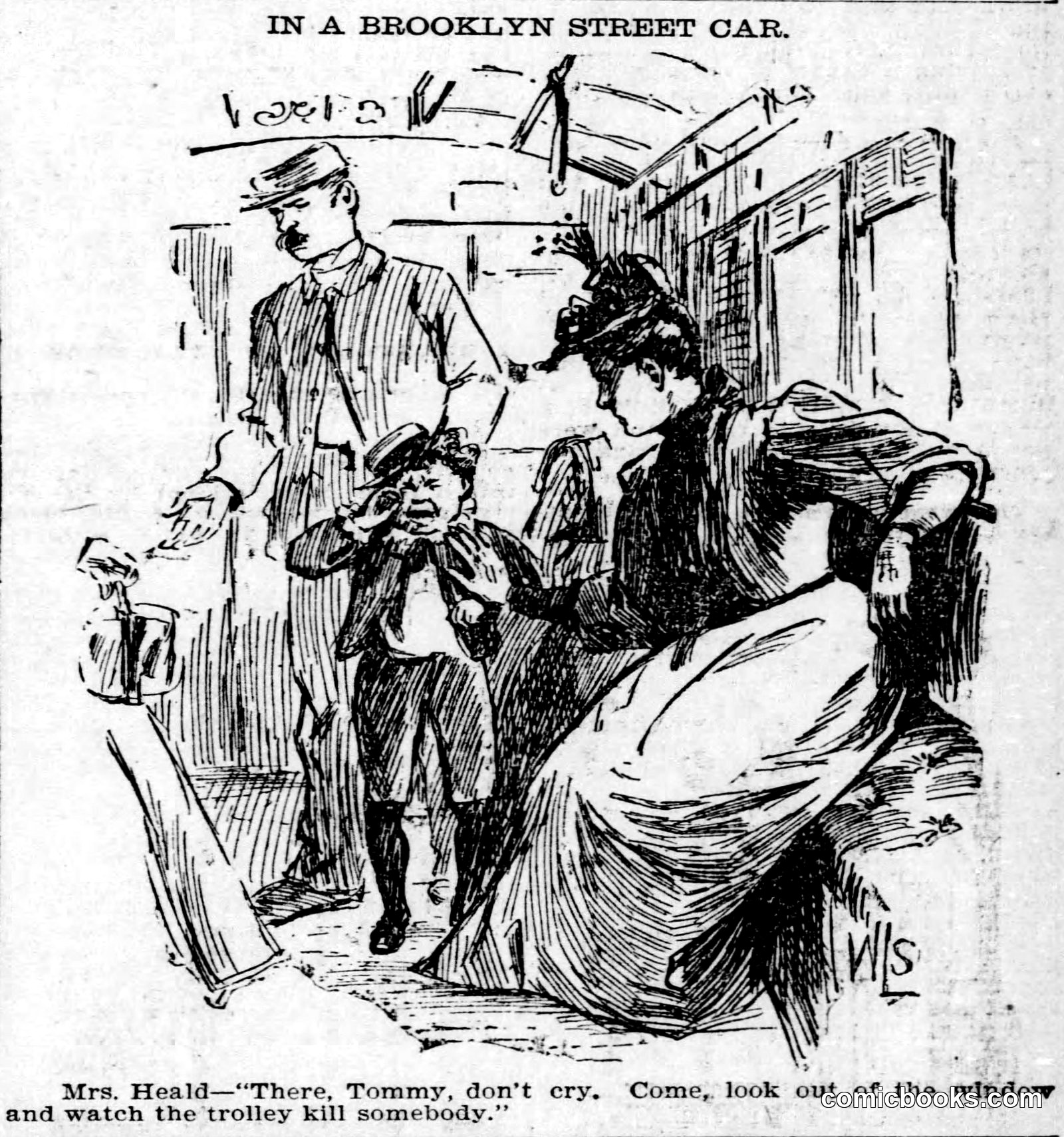 In a Brooklyn Street Car