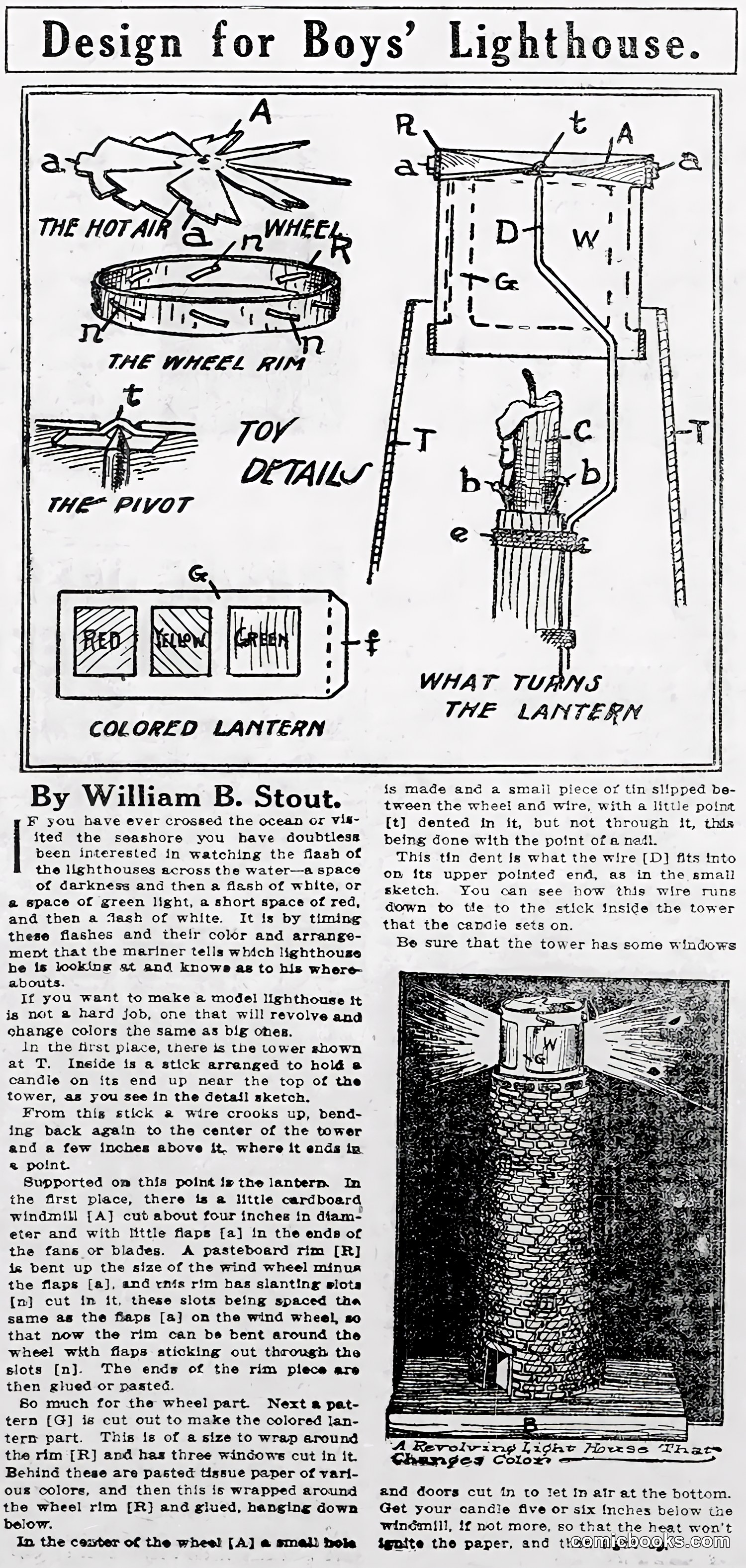 Design for Boys' Lighthouse