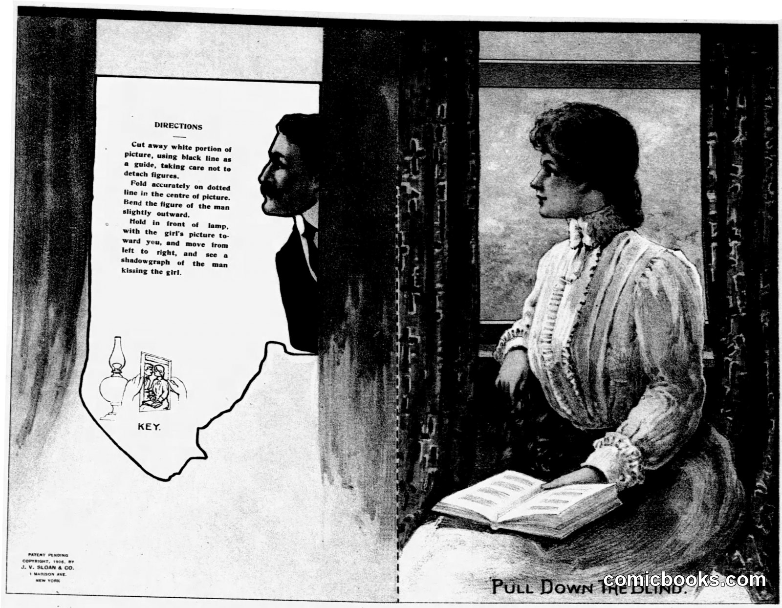 Interactive Comic Strip: 'Pull Down The Blind'