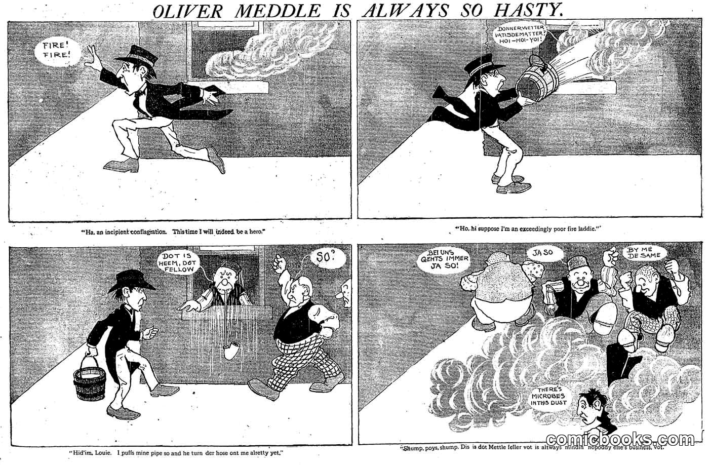 Oliver Meddle Is Always So Hasty