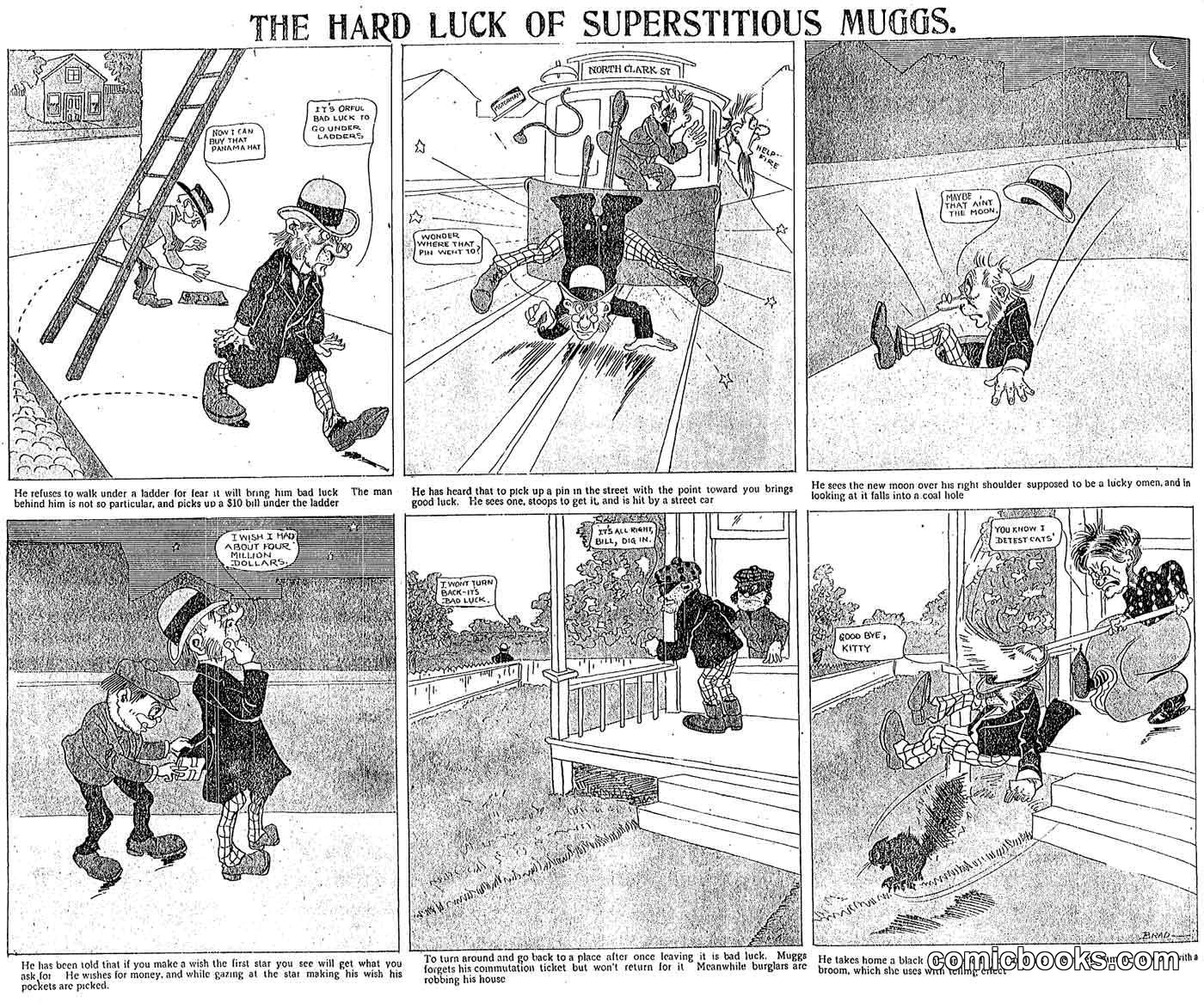 The Hard Luck of Superstitious Muggs