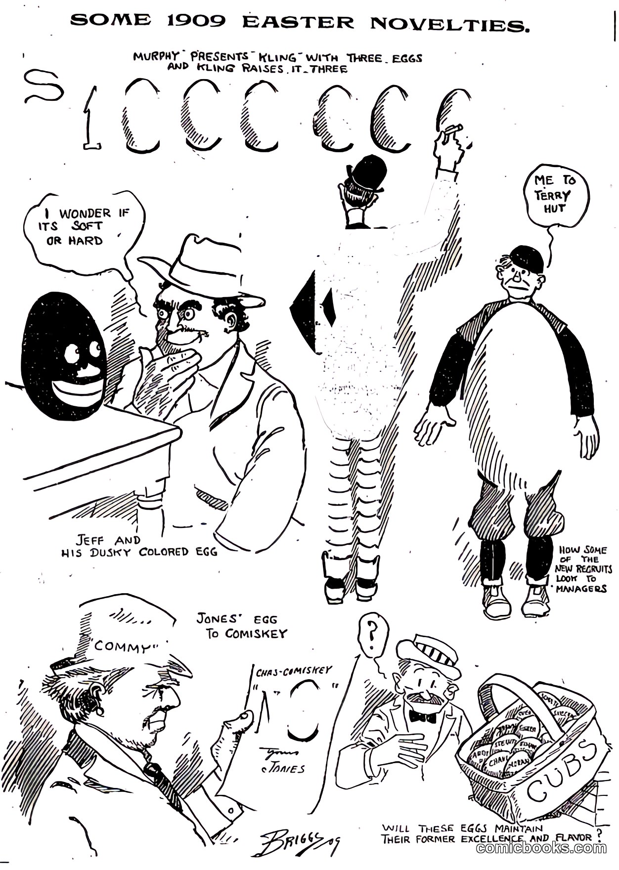 Some 1909 Easter Novelties