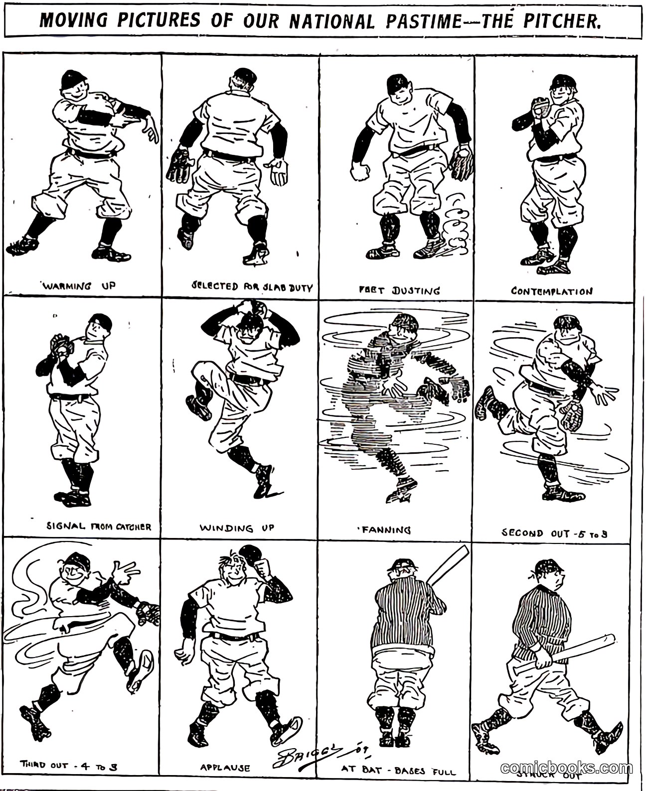 Moving Pictures of Our National Pastime—The Pitcher